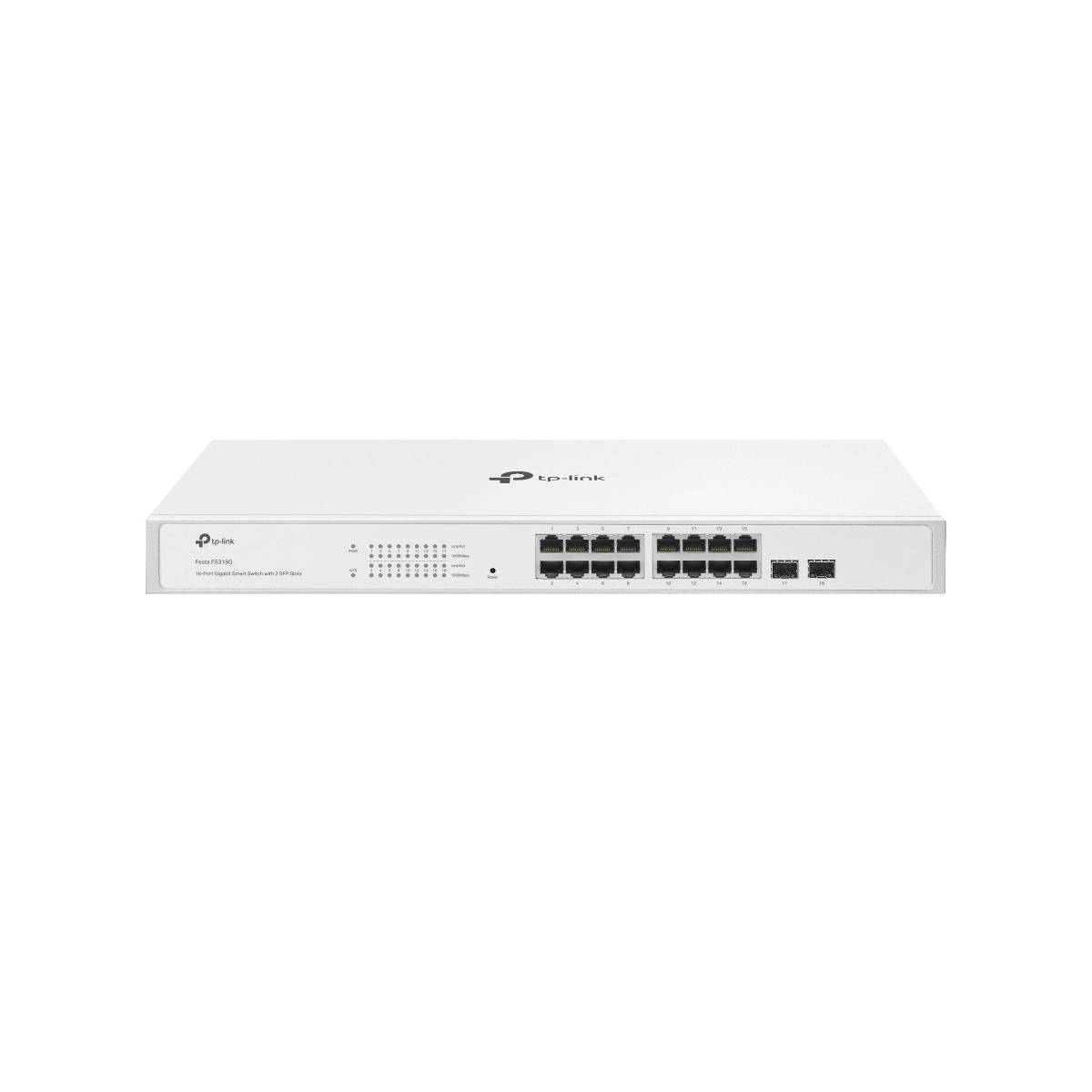FESTA FS318G - 16-Port Gigabit Smart Switch mit 2 SFP-Slots