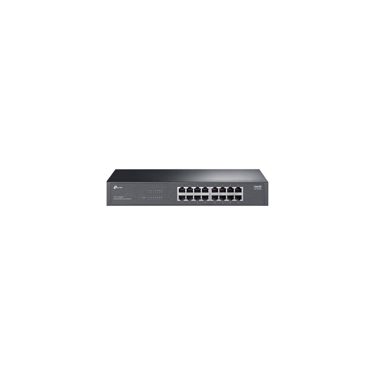 LS1016G - 16-Port Gigabit Desktop/Rackmount Switch