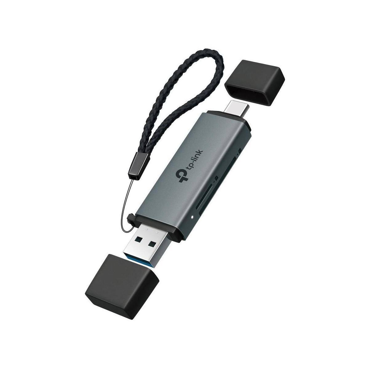 UA430D - USB-3.0-Type-C & A auf SD- & microSD-3.0-Kartenleser
