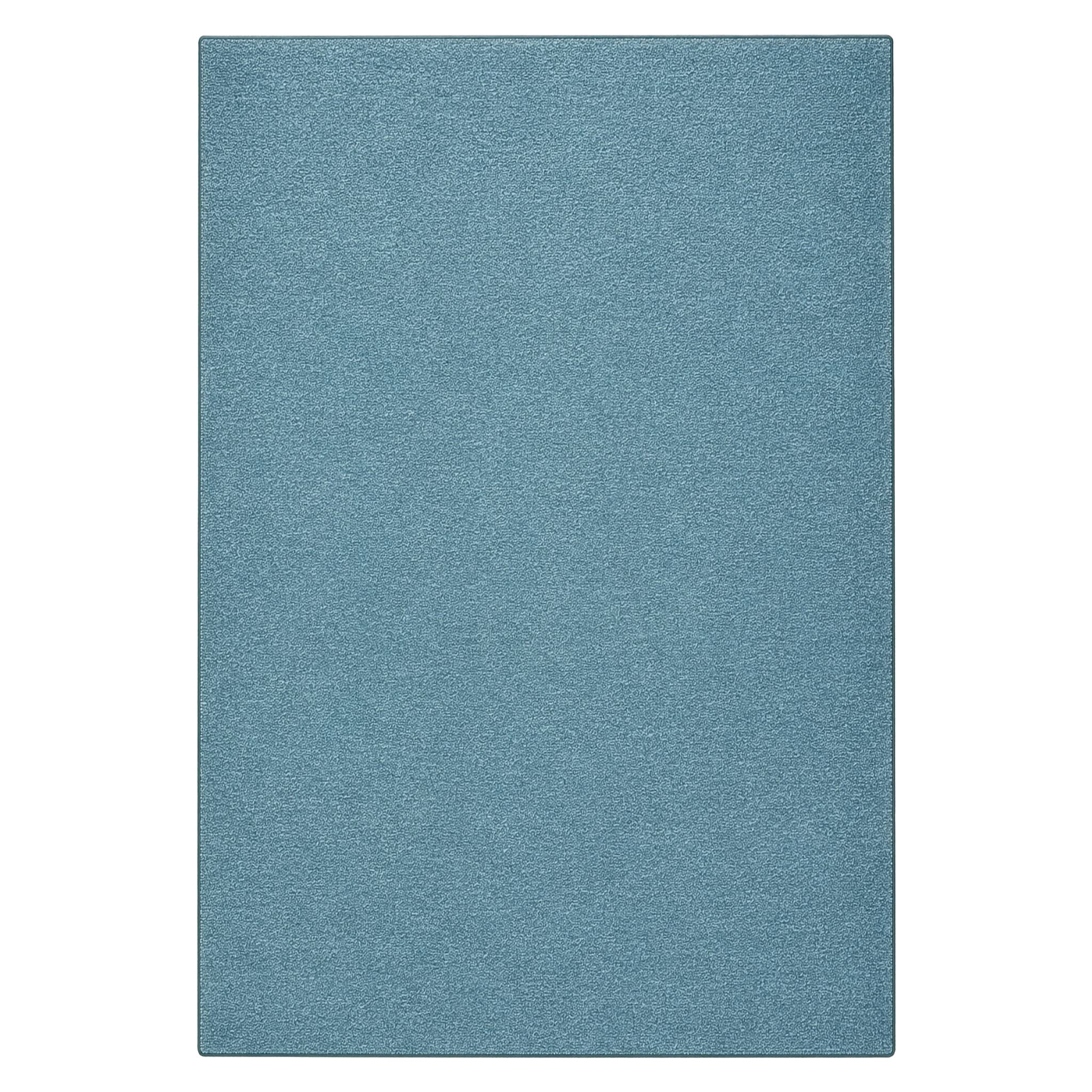 FLOORDIREKT Teppich-Läufer London – Pflegeleichter Schlingenfloor – Modernes Design – Grün – 67 x 350 cm