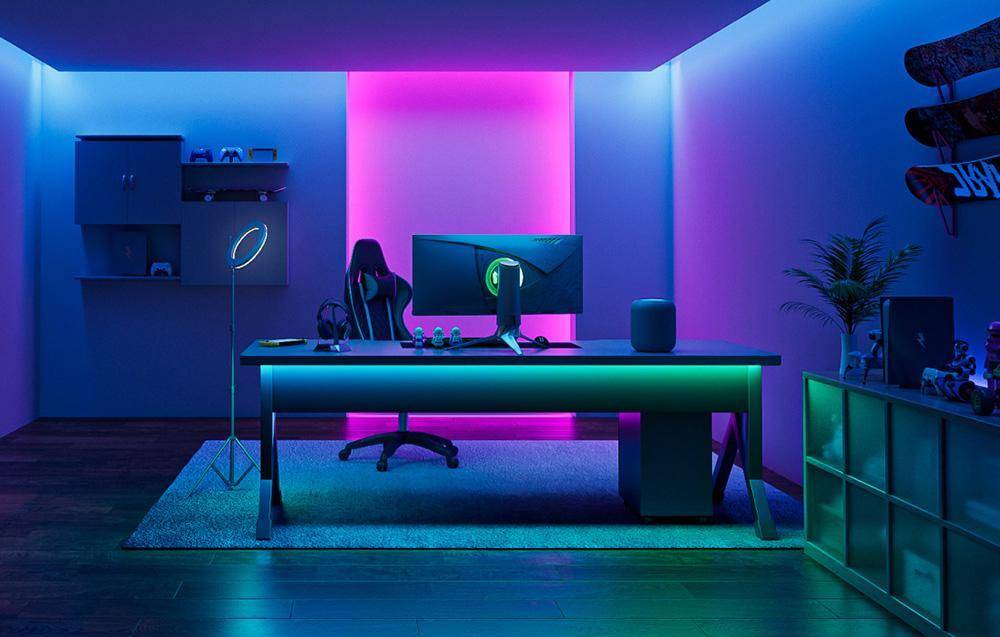 Yeelight D1 Lightstrip RGBIC, Smarter RGB LED-Streifen, Matter, 10m
