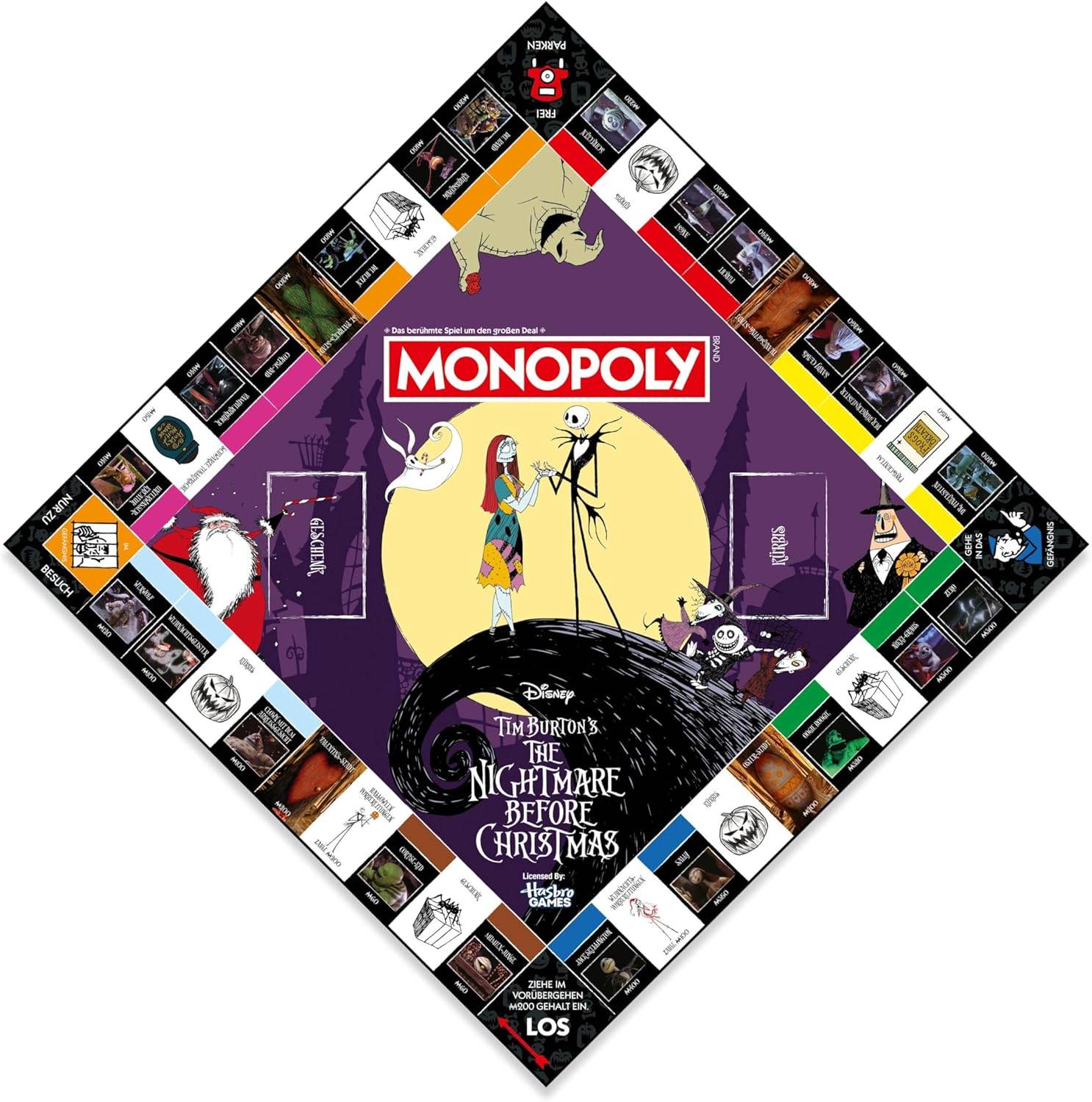 Monopoly Nightmare Before Christmas Disney Brettspiel Sammleredition Spiel