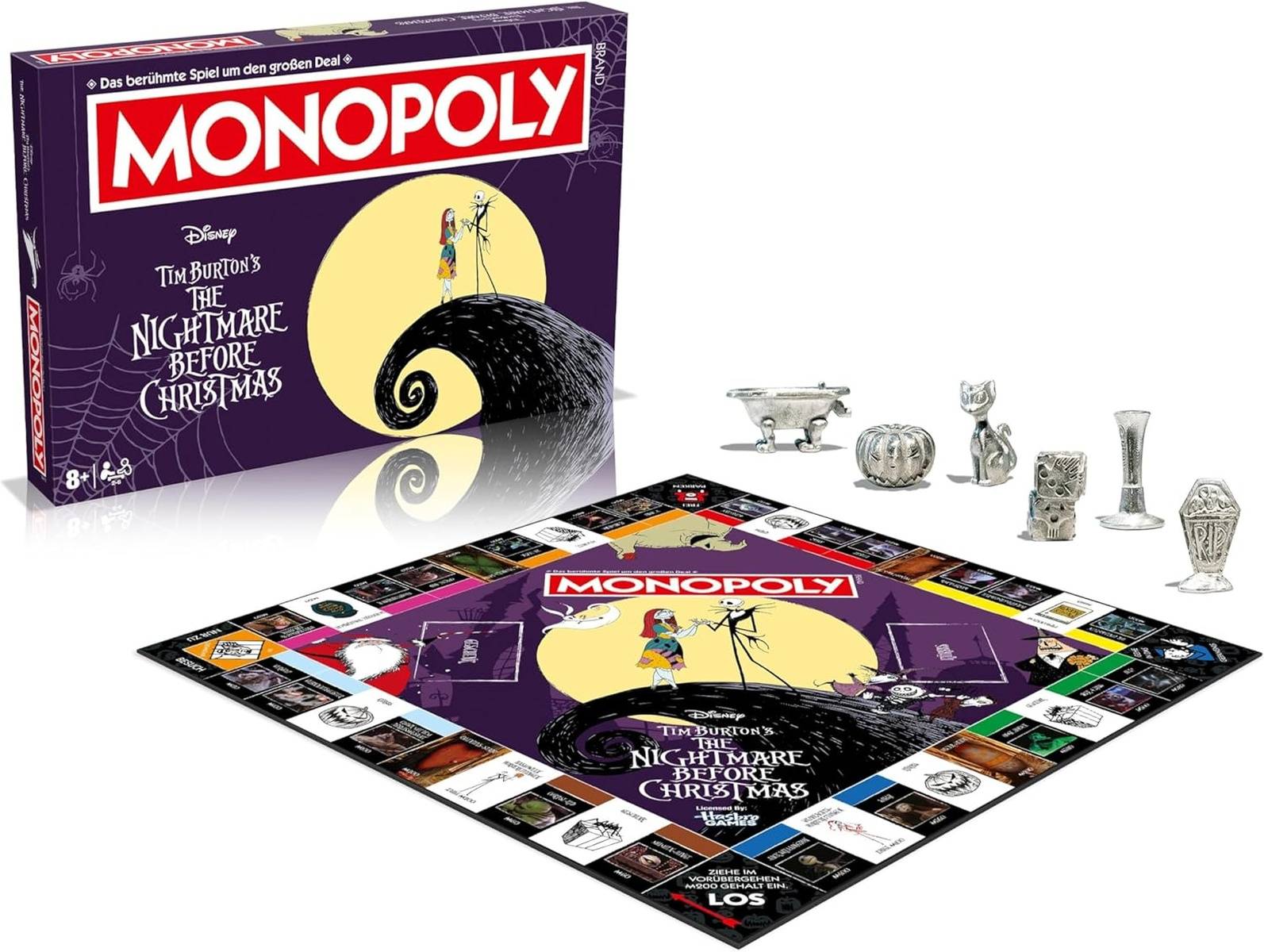 Monopoly Nightmare Before Christmas Disney Brettspiel Sammleredition Spiel