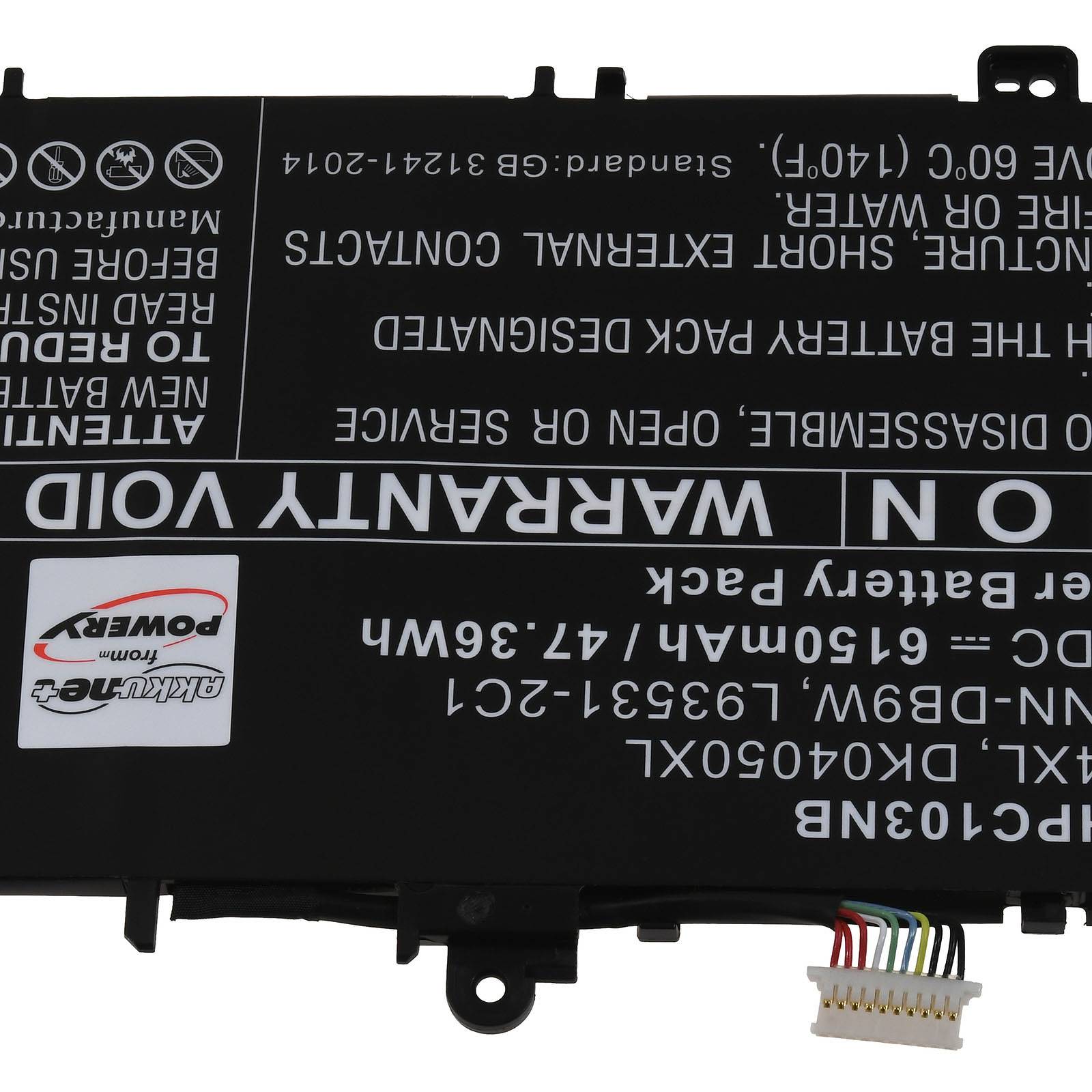 Umgedrehtes schwarzes elektronisches Modul mit der Aufschrift „N WARRANTY VOID