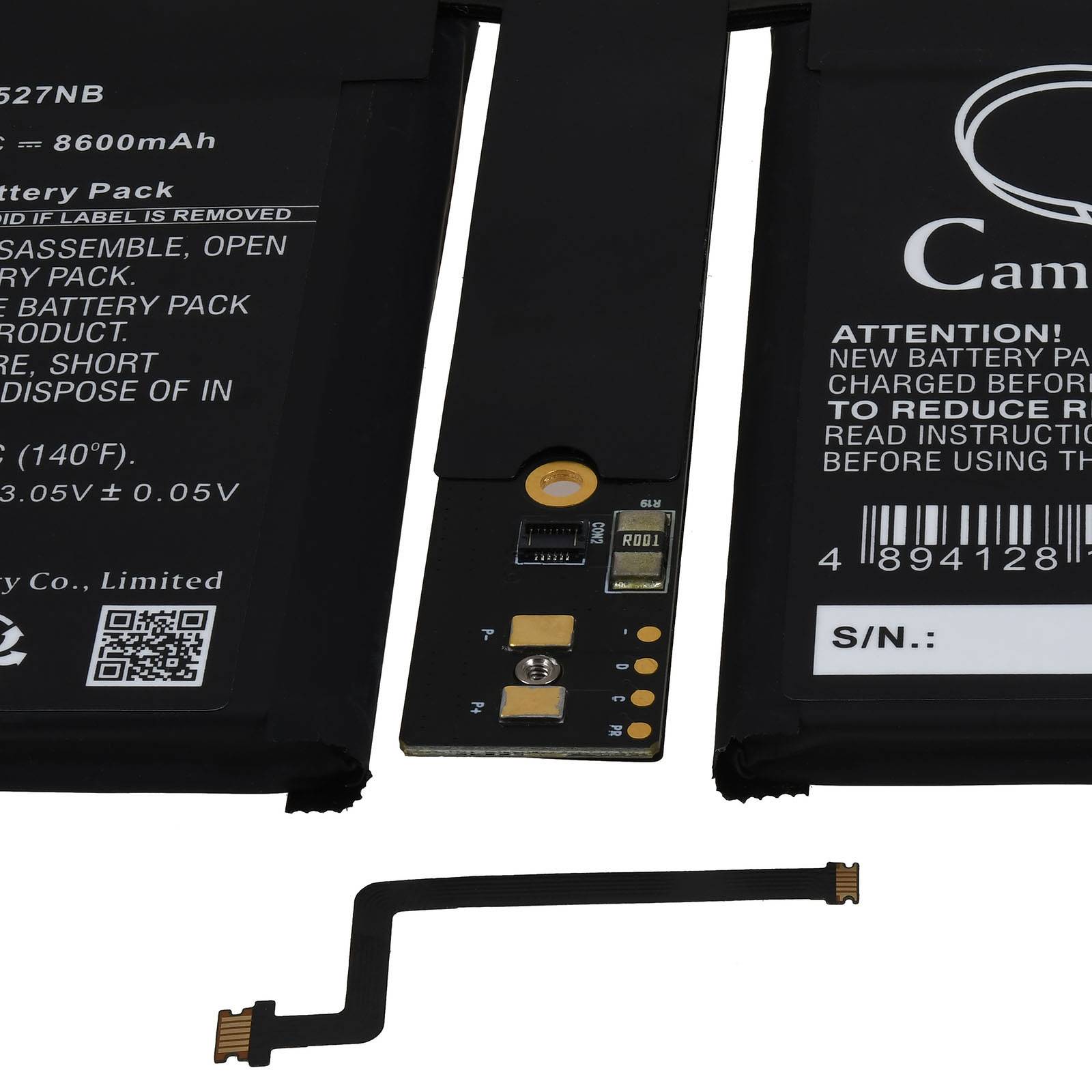 Powery Akku passend für Apple MacBook Pro 16" 2021 MacBook 18.1 Laptop Typ A2527, 11,45V, Li-Polymer