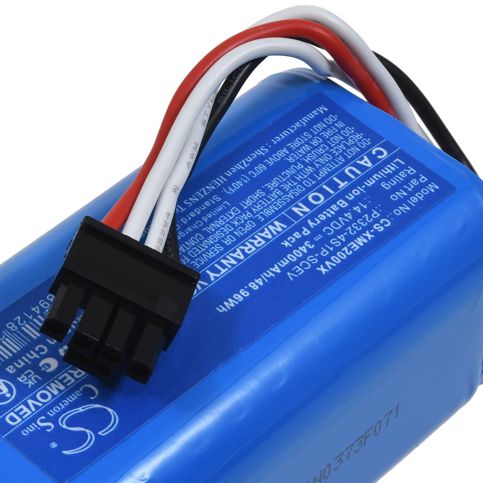 Powery Akku passend für Xiaomi S20 D106 BHR8629EU Saugroboter Typ P2332-4S1P-SCEV, 14,4V, Li-Ion