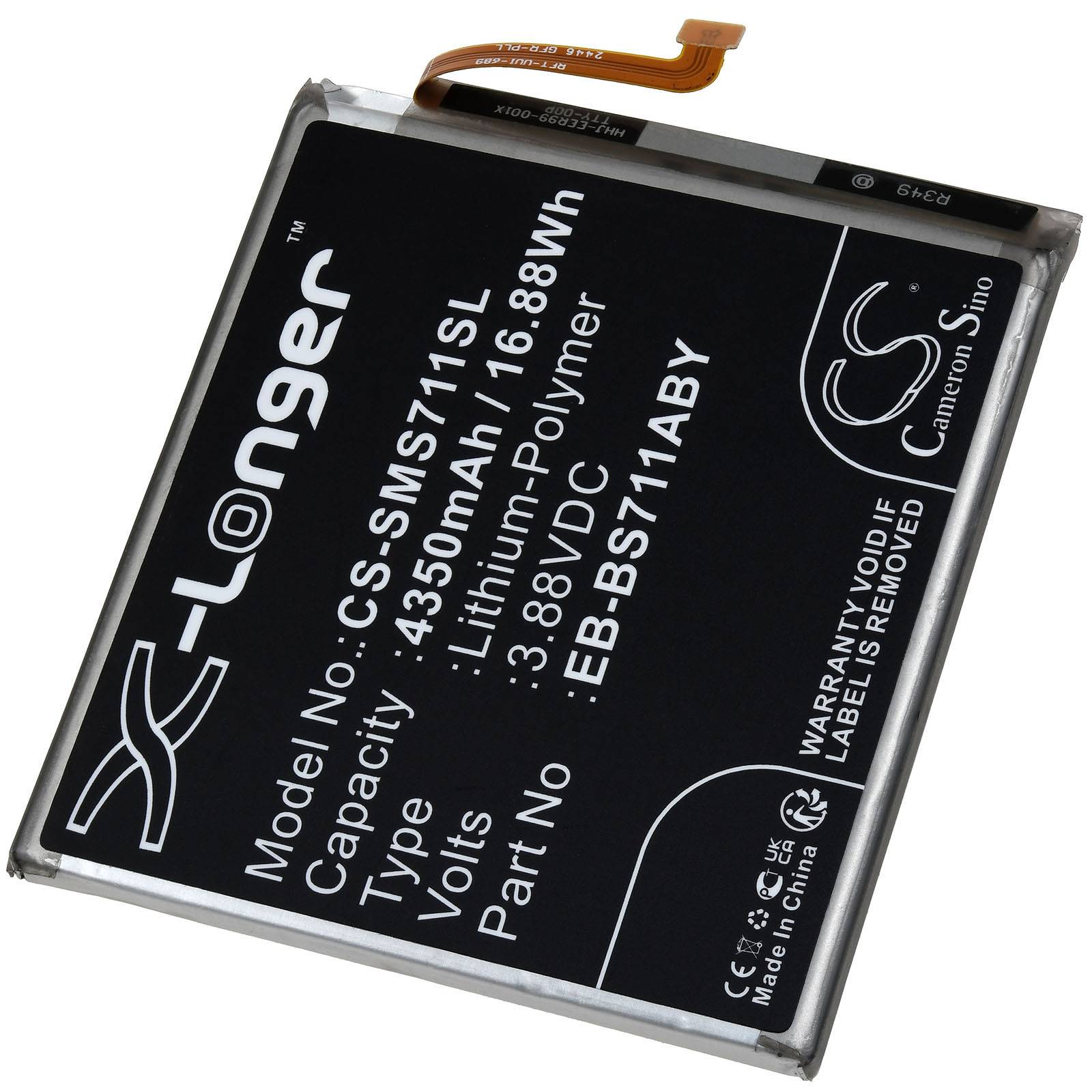 Powery Akku für Samsung SM-S711V Smartphone, 3,88V, Li-Polymer