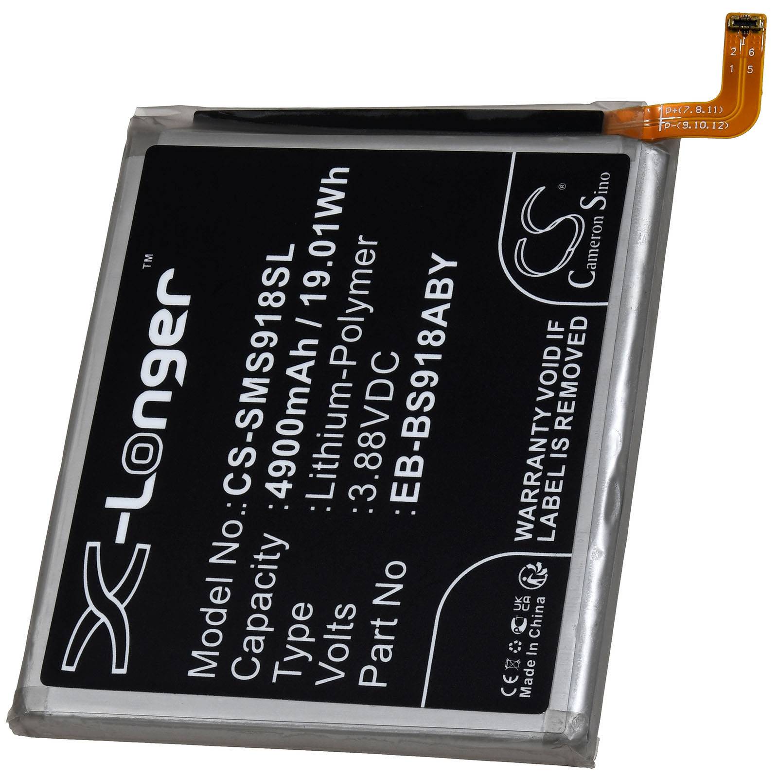 Powery Akku kompatibel mit Samsung Typ EB-BS918ABY, 3,88V, Li-Polymer