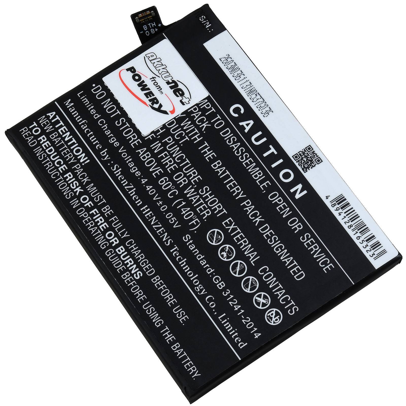 Powery Akku passend für Xiaomi Mi 10T Lite 5G Mi 10i 5G Smartphone Typ BM4W, 3,85V, Li-Polymer