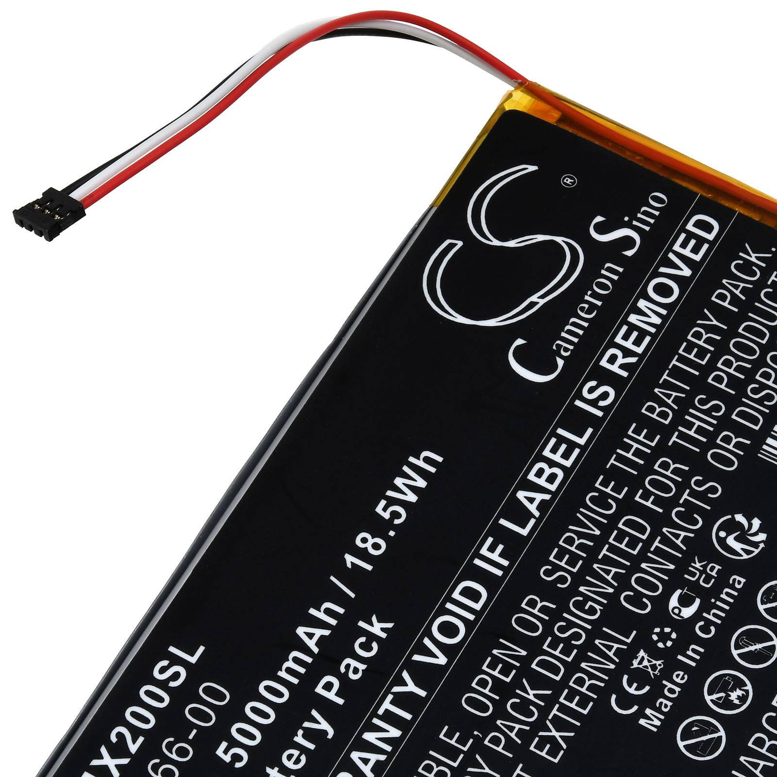 Powery Akku für Garmin Zumo XT2 GPS-Navigation, 3,7V, Li-Polymer
