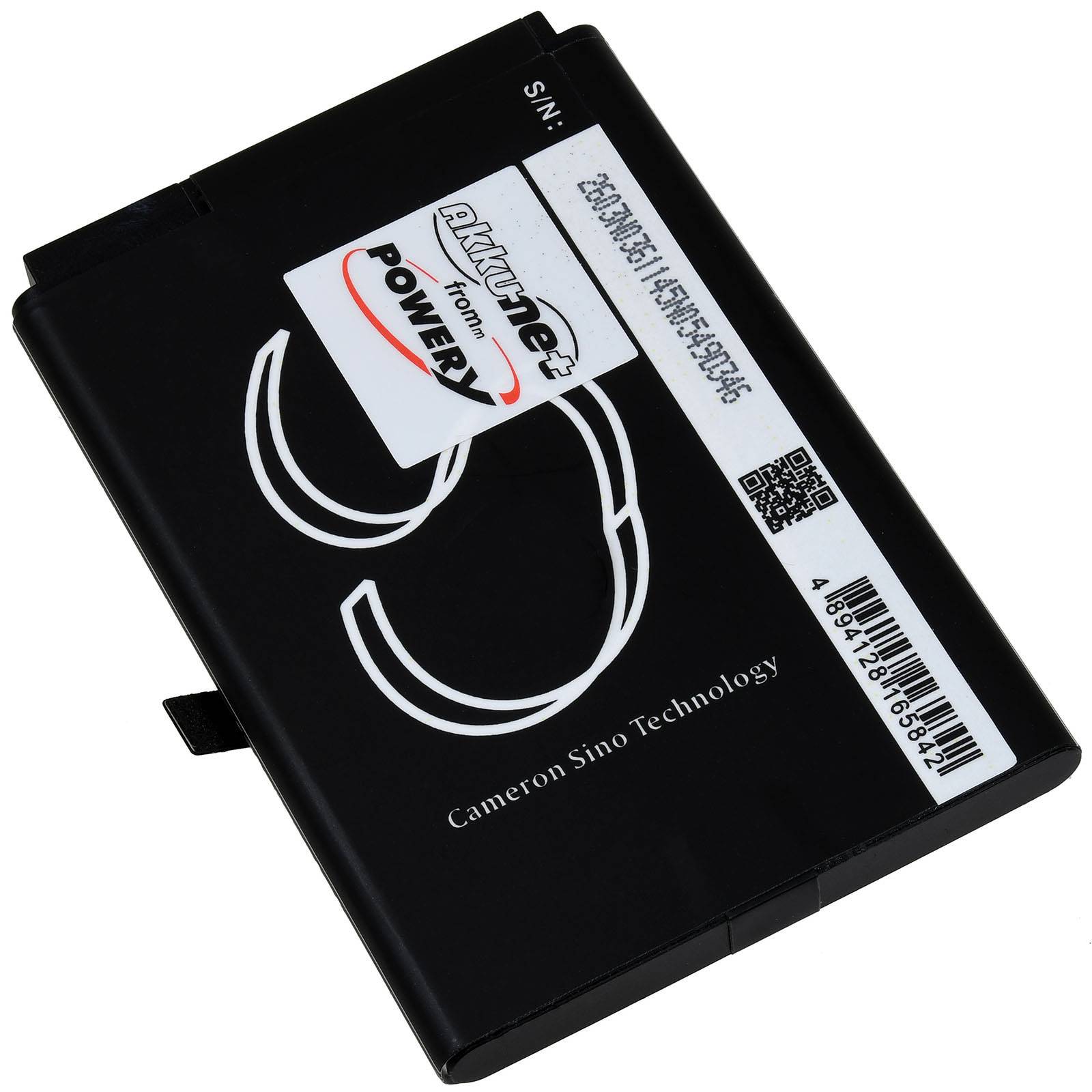 Powery Akku für Zebra TC20 Barcode-Scanner, 3,85V, Li-Ion