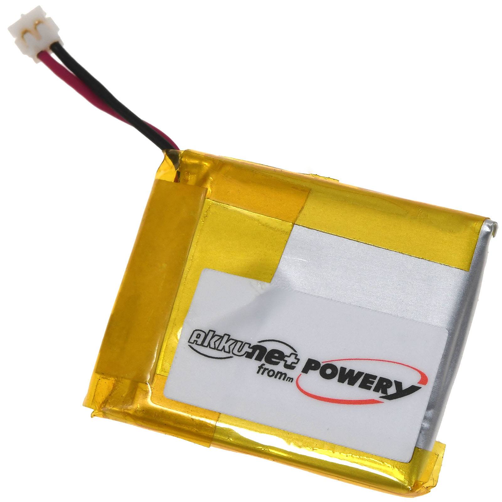 Powery Akku passend für Garmin Forerunner 955 Solar Smartwatch GPS-Uhr Typ 361-00146-00, 3,85V, Li-Polymer