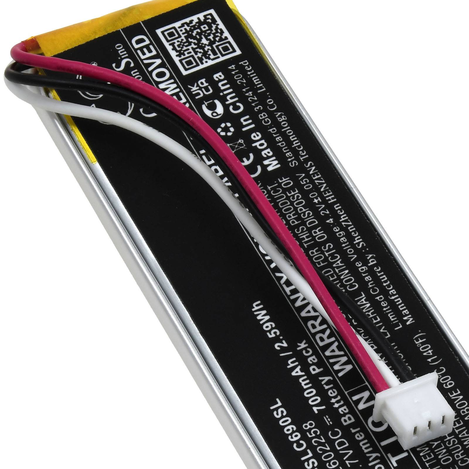 Powery Akku passend für SteelSeries Nimbus+ Controller 69070 69089 Typ PL602258, 3,7V, Li-Polymer