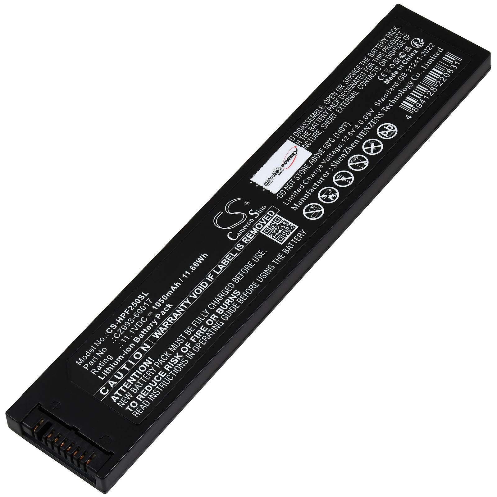 Powery Akku kompatibel mit HP Typ CZ993-60017, 11,1V, Li-Ion