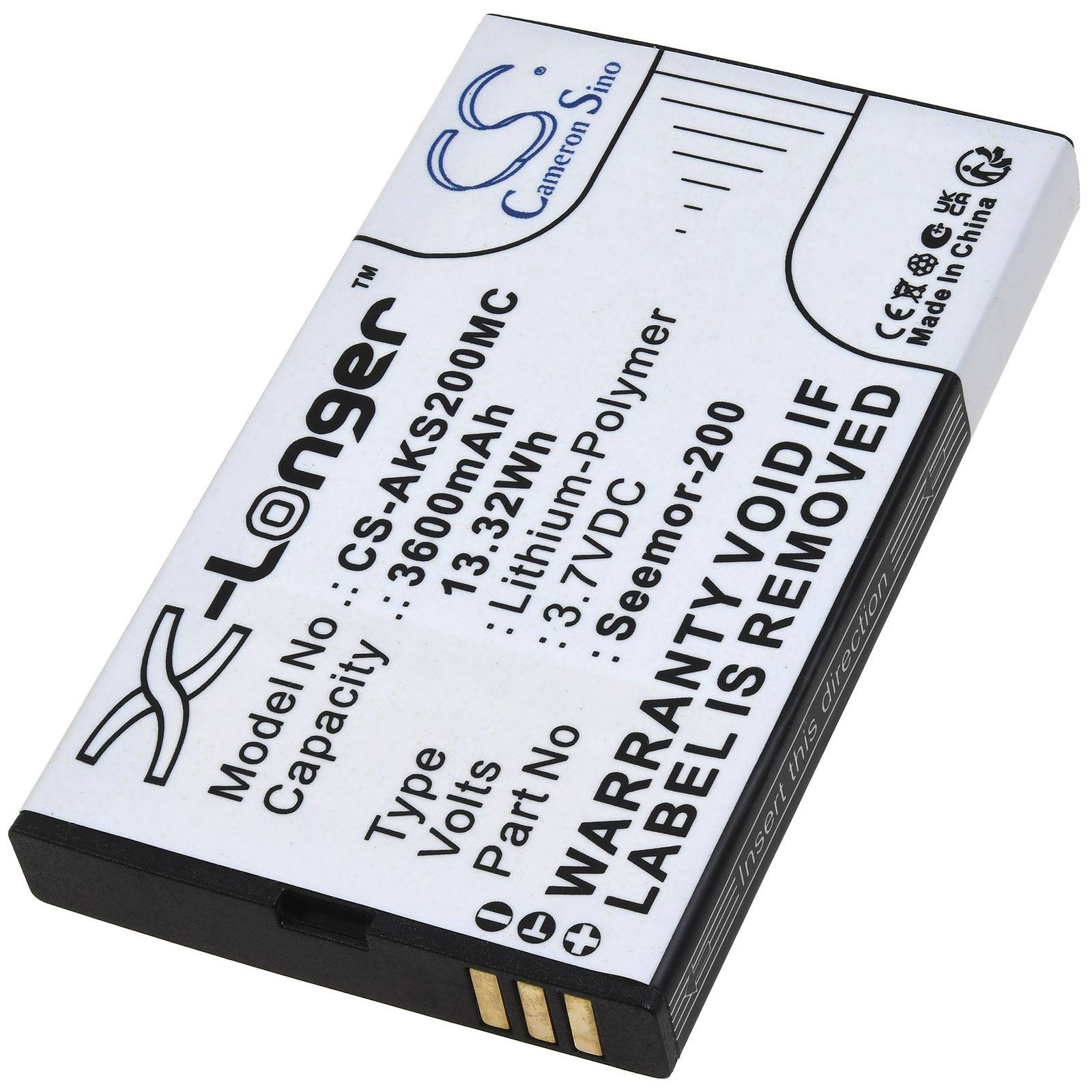 Powery Akku für Akaso Seemor 200 Nachtsichtfernglas, 3,7V, Li-Ion