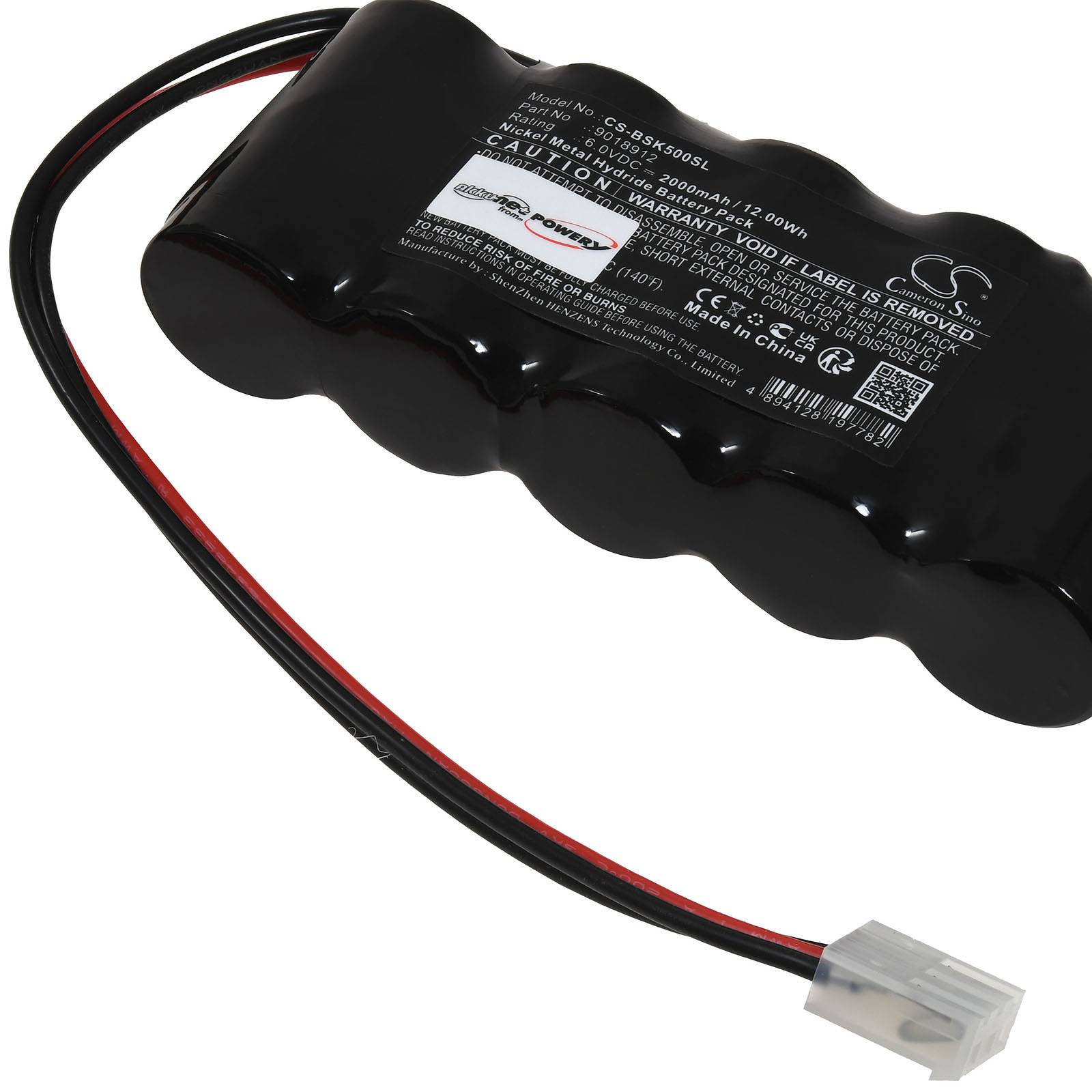 Powery Akku passend für Bosch Easy Lift K8 K10 K12 BD5000 Türantrieb Typ 9000163, 6V, NiMH