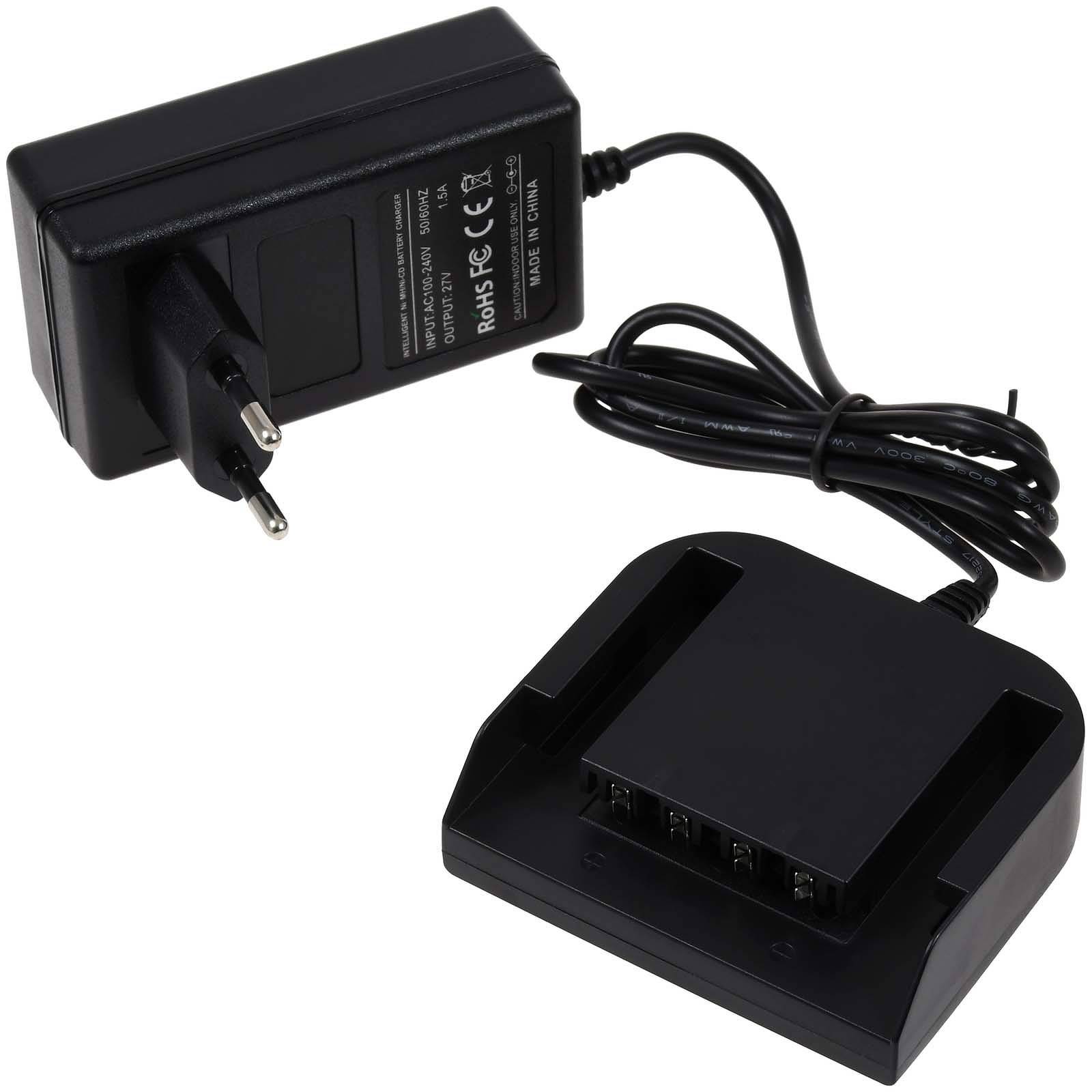 Powery Ladegerät für AEG Typ B142R NiMH NiCd, 18V