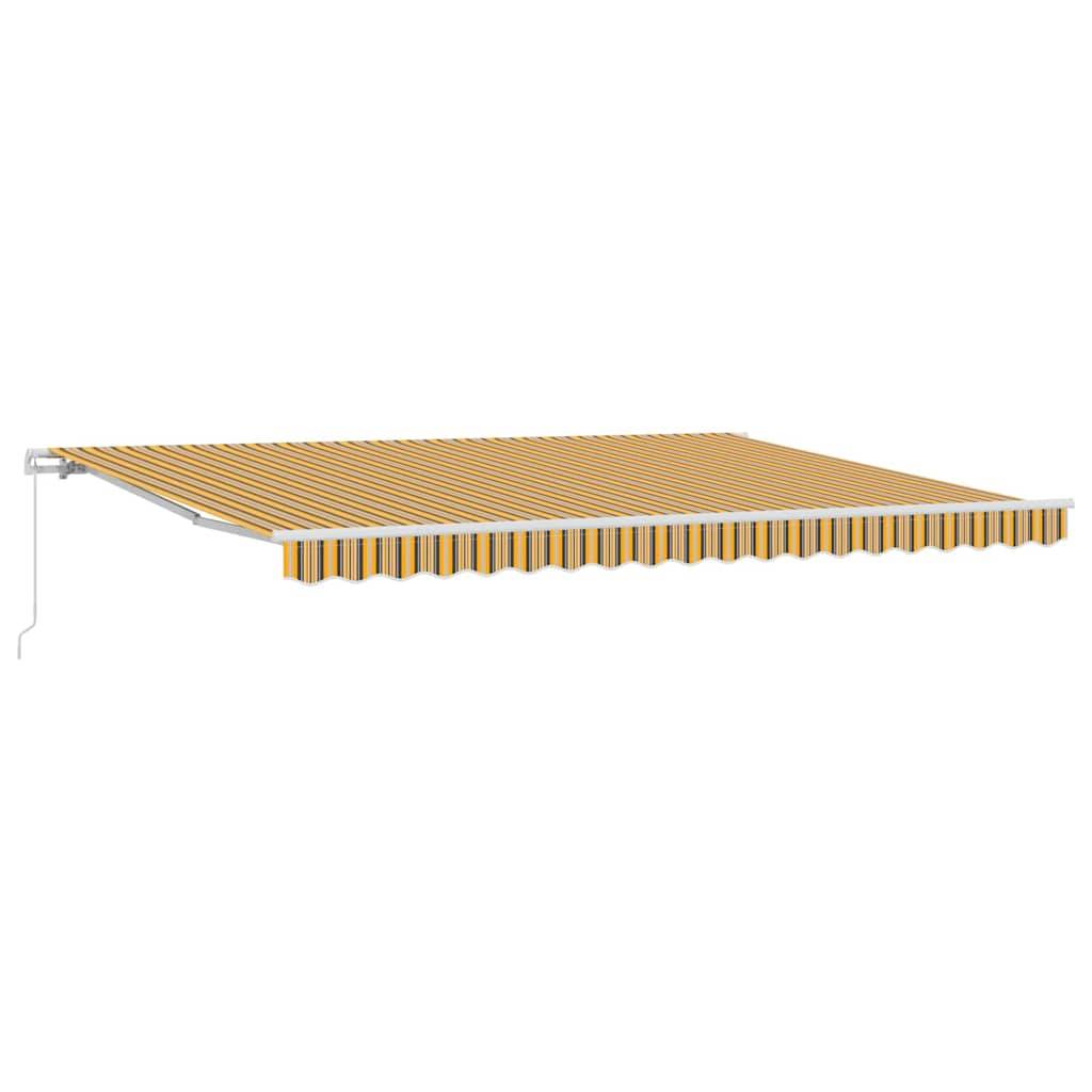 vidaXL Markise Mehrfarbig 450 x 350 x 165 cm Polyester