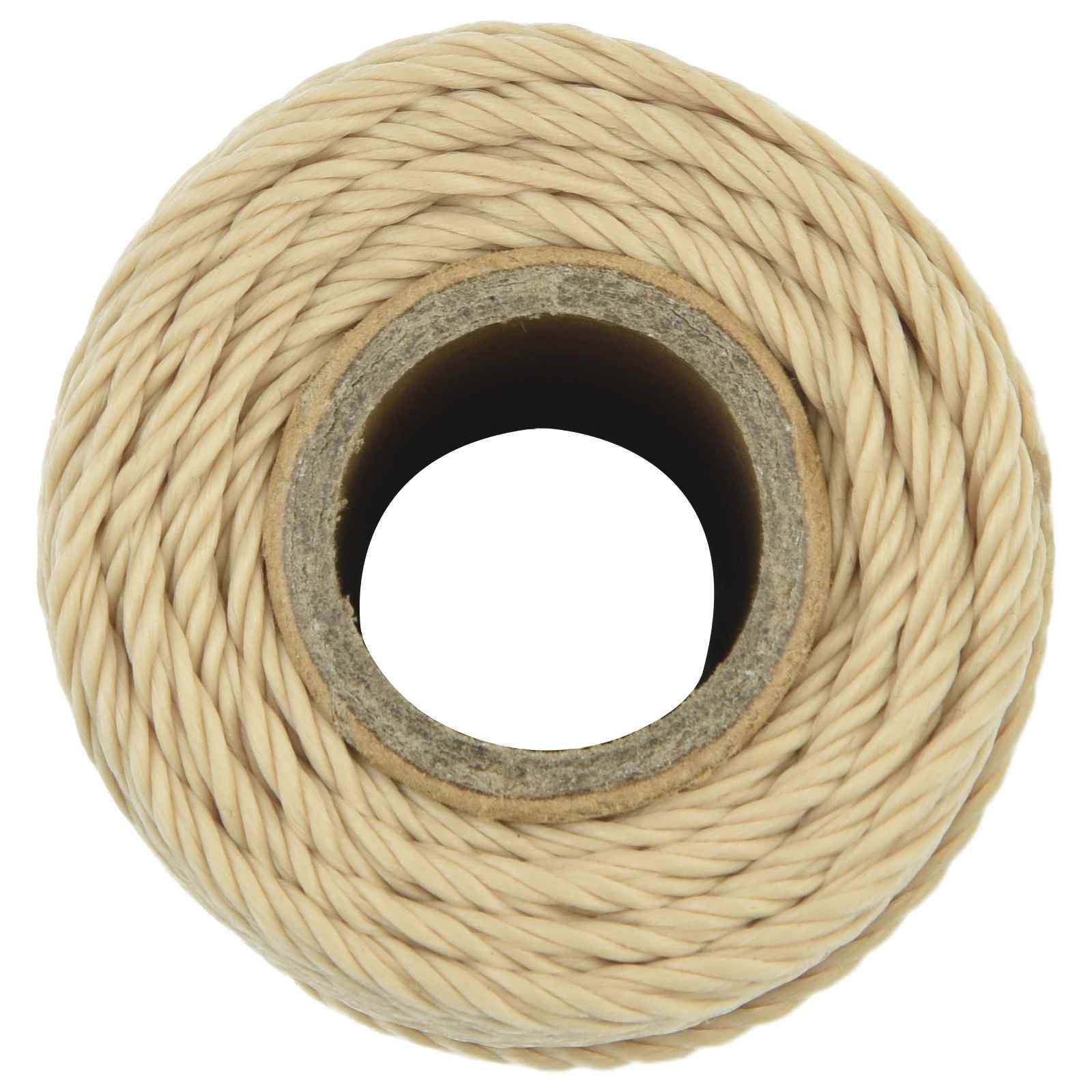 vidaXL Bootsseil 25 m 0.2 Natur PP