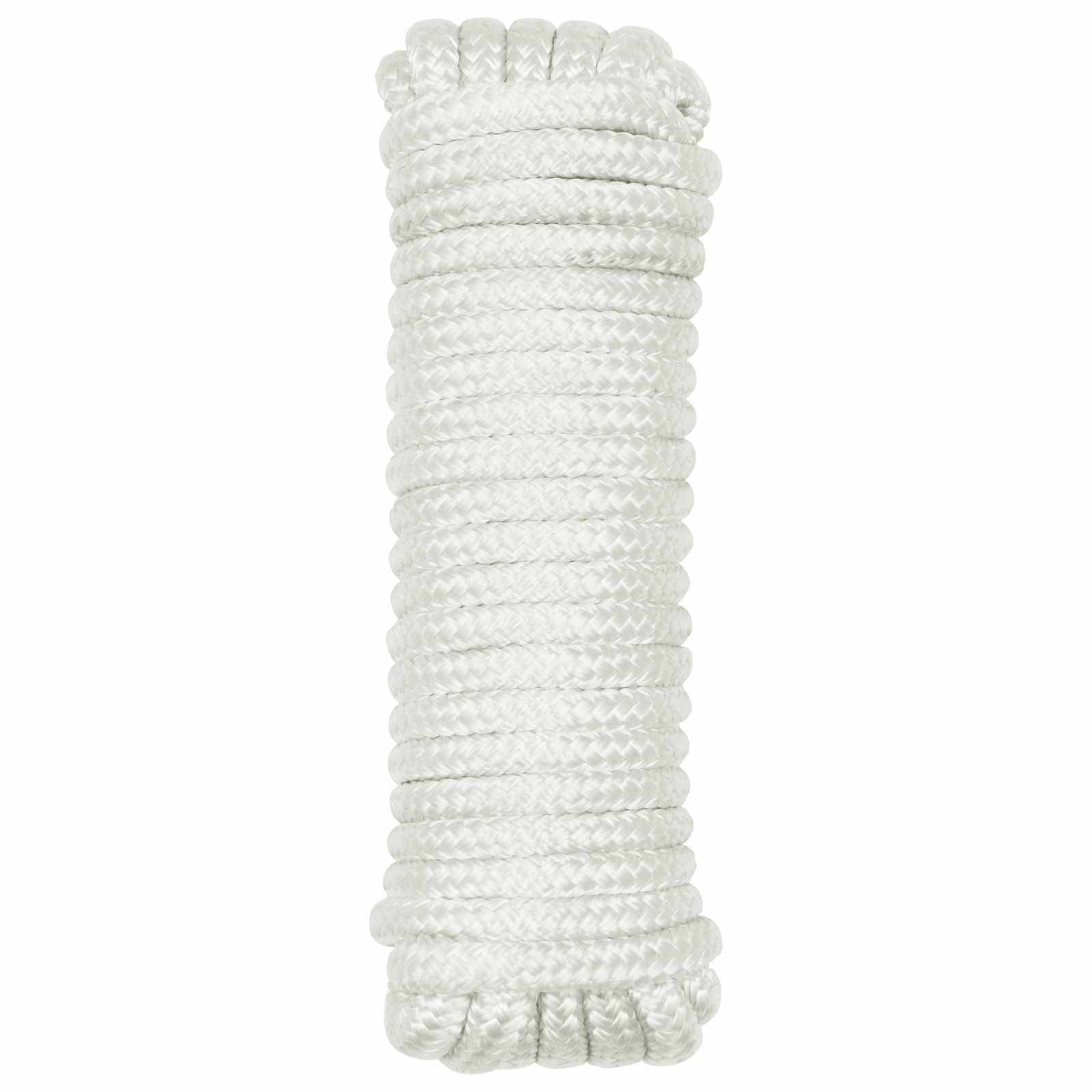 vidaXL Bootsseil 6 m 1 Weiß Polyester