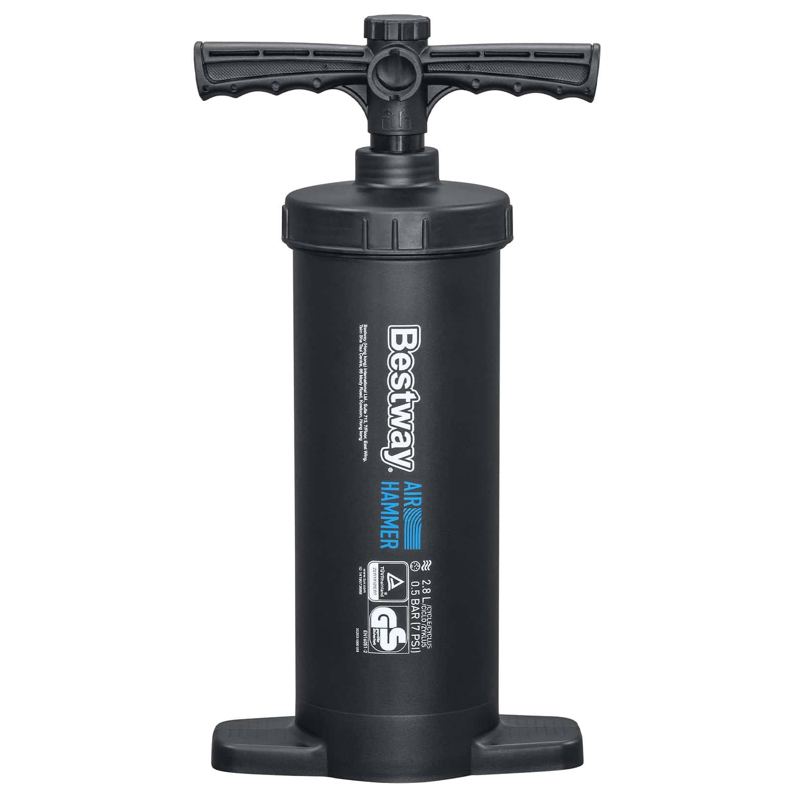 Bestway Schlauchboot Grau und Weiß 3,64 x 1,66 m PVC
