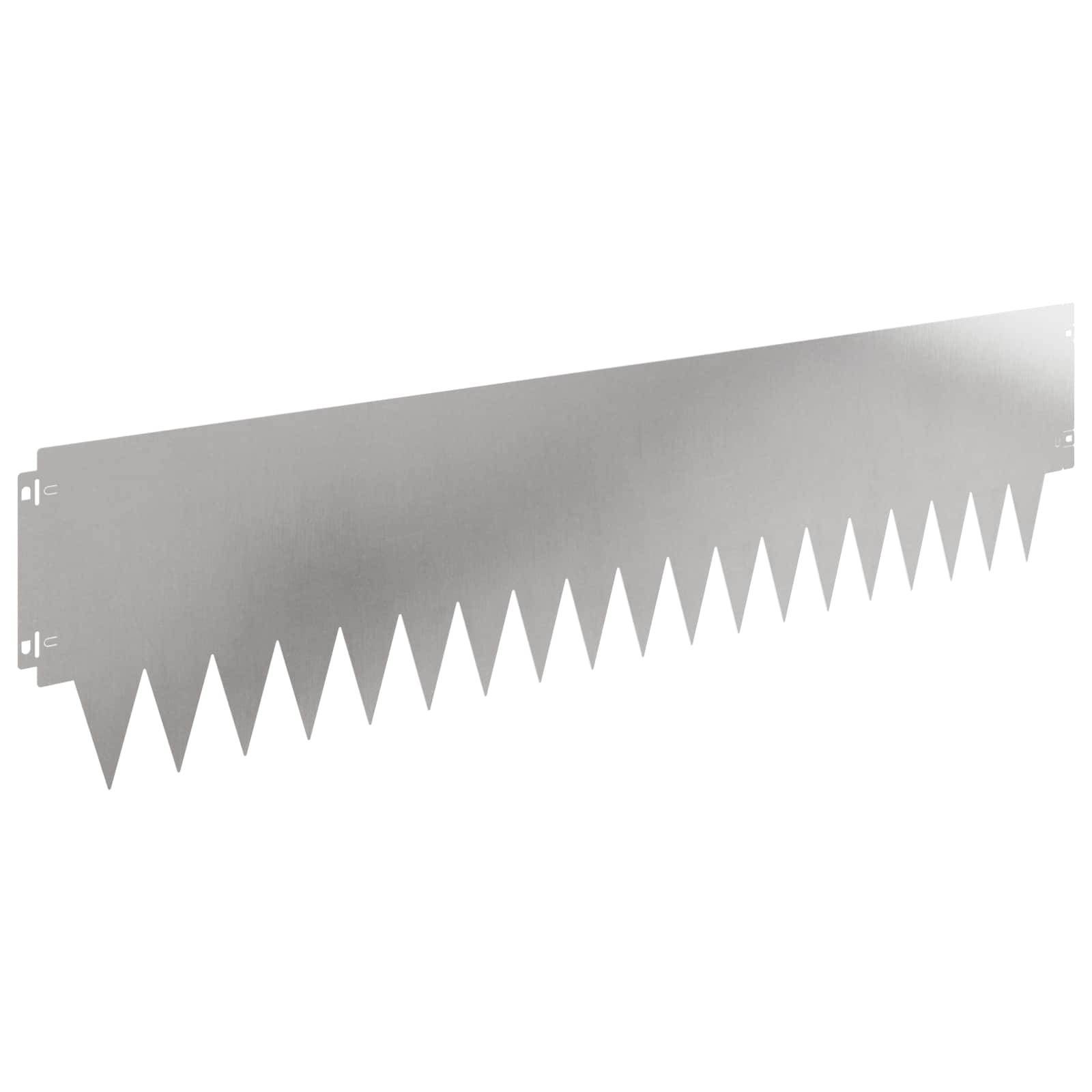 vidaXL Raseneinfassung 20 pcs Metall