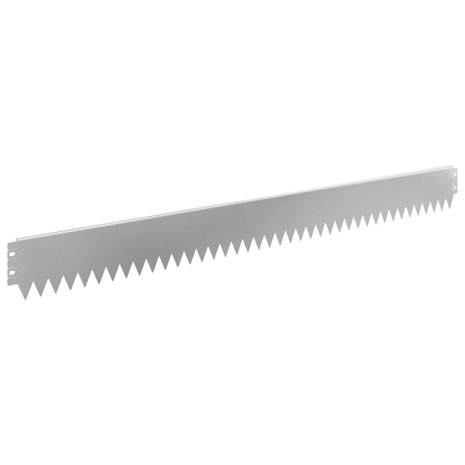 vidaXL Raseneinfassung 10 pcs 103 x 10 cm Stahl Silber