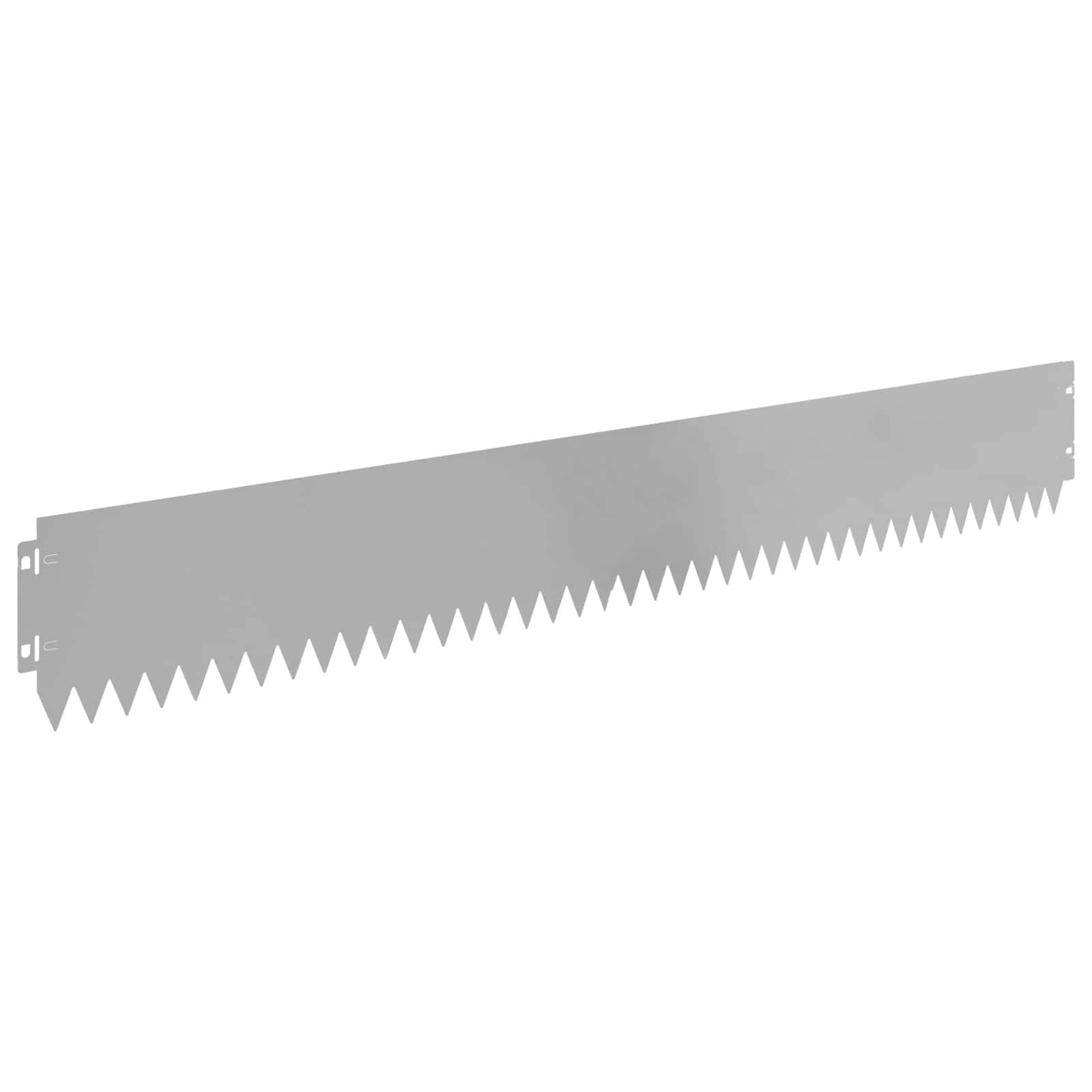 vidaXL Raseneinfassung 30 pcs 103 x 15 cm Stahl Silber
