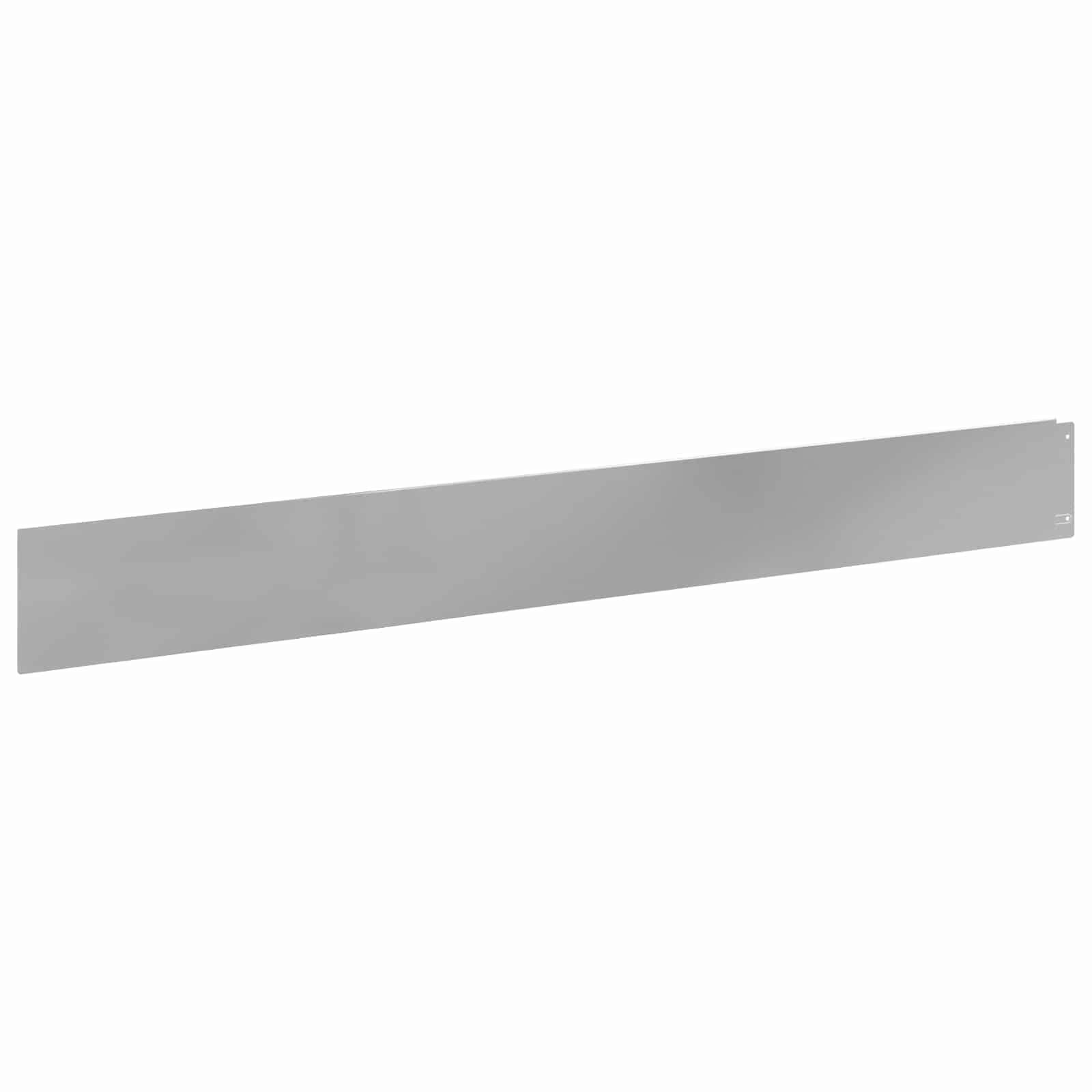 vidaXL Raseneinfassung 20 pcs 100 x 12 cm Stahl Silber