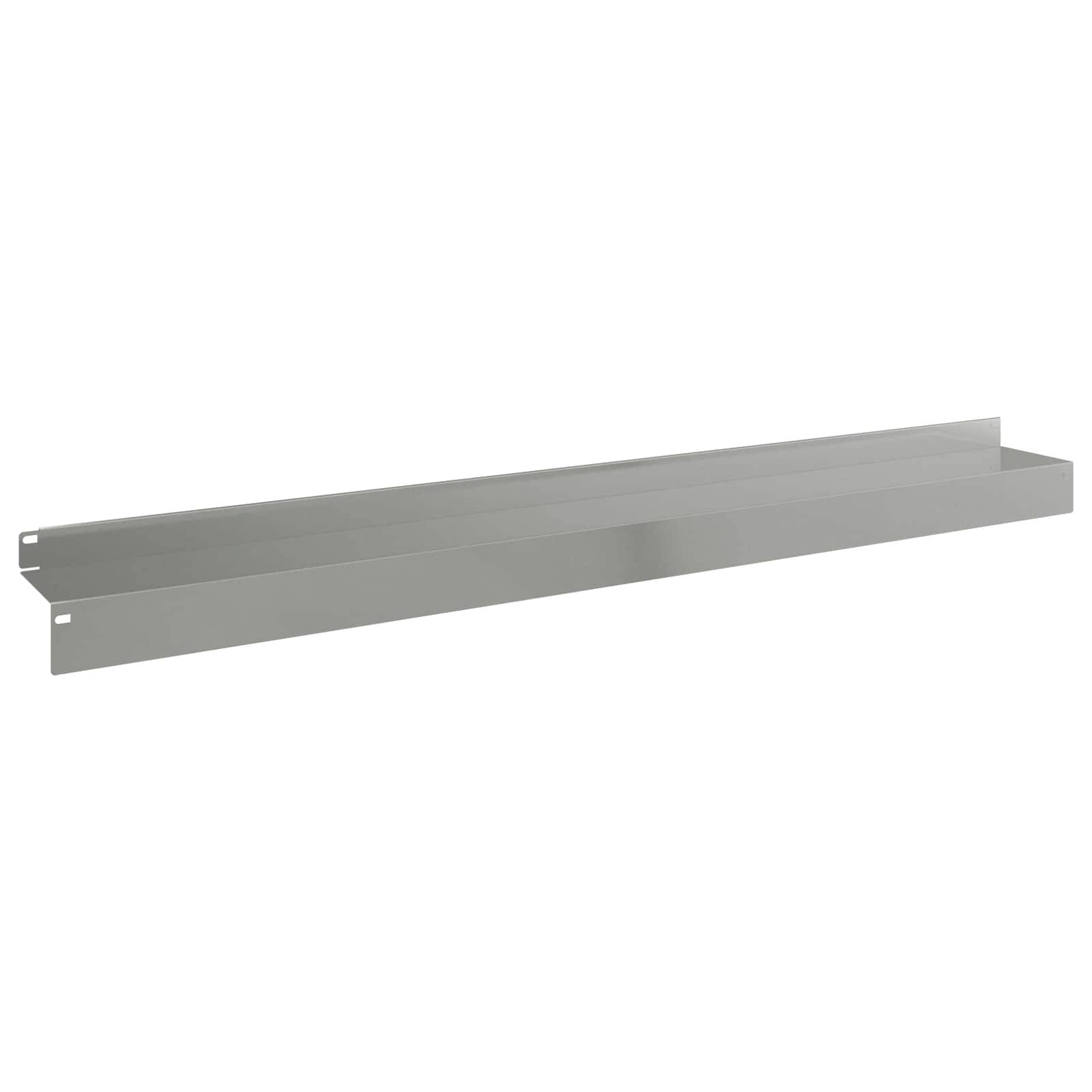 vidaXL Raseneinfassung 10 pcs 100 x 10 x 8 cm Stahl Silber