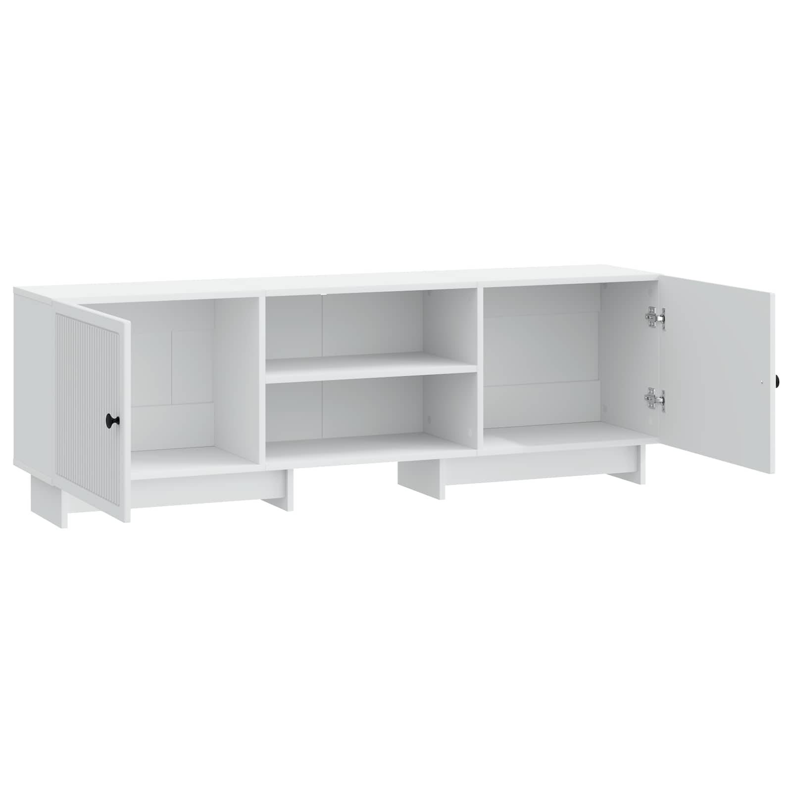 vidaXL TV-Schränk Weiß 150 x 31 x 50 cm Holzwerkstoff