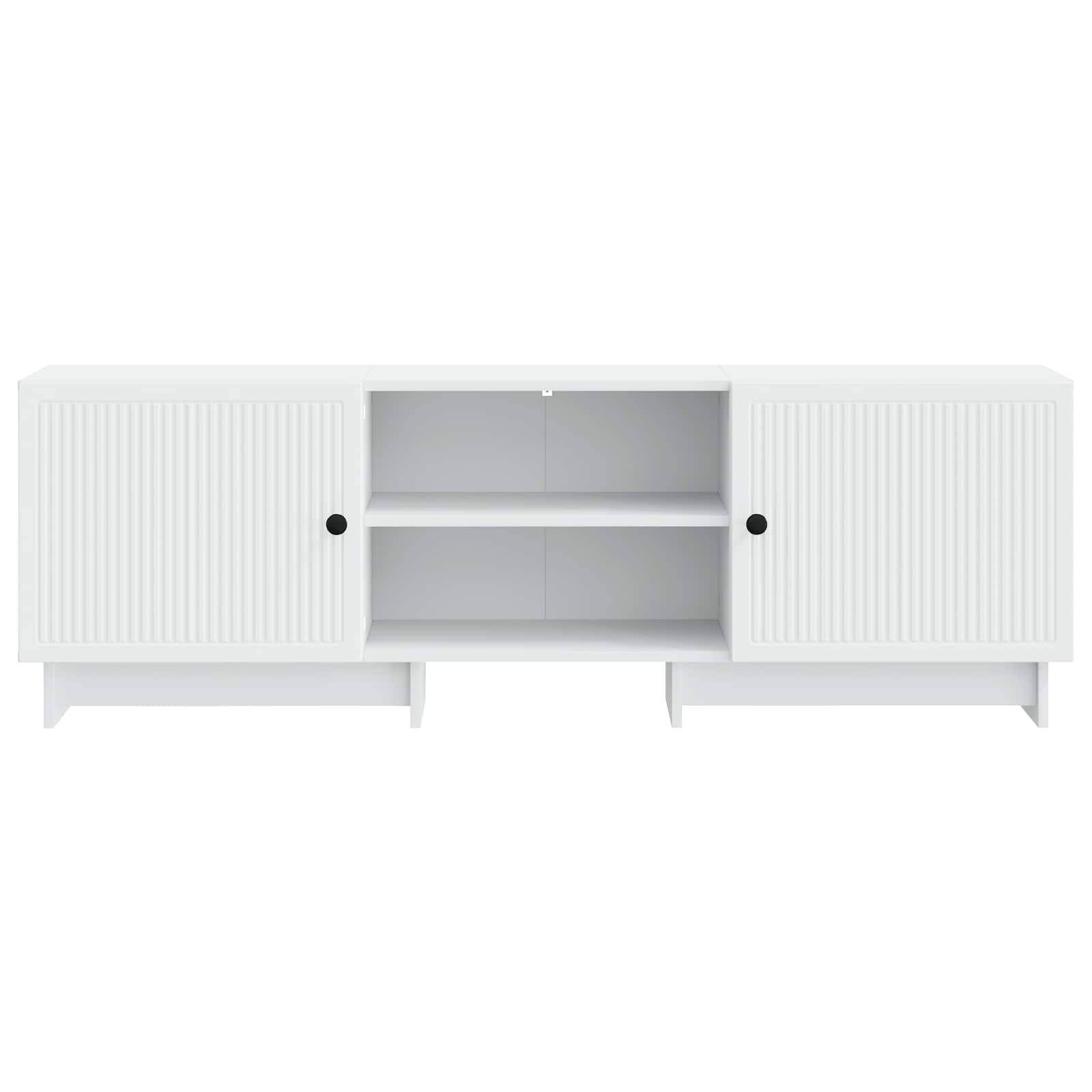 vidaXL TV-Schränk Weiß 150 x 31 x 50 cm Holzwerkstoff