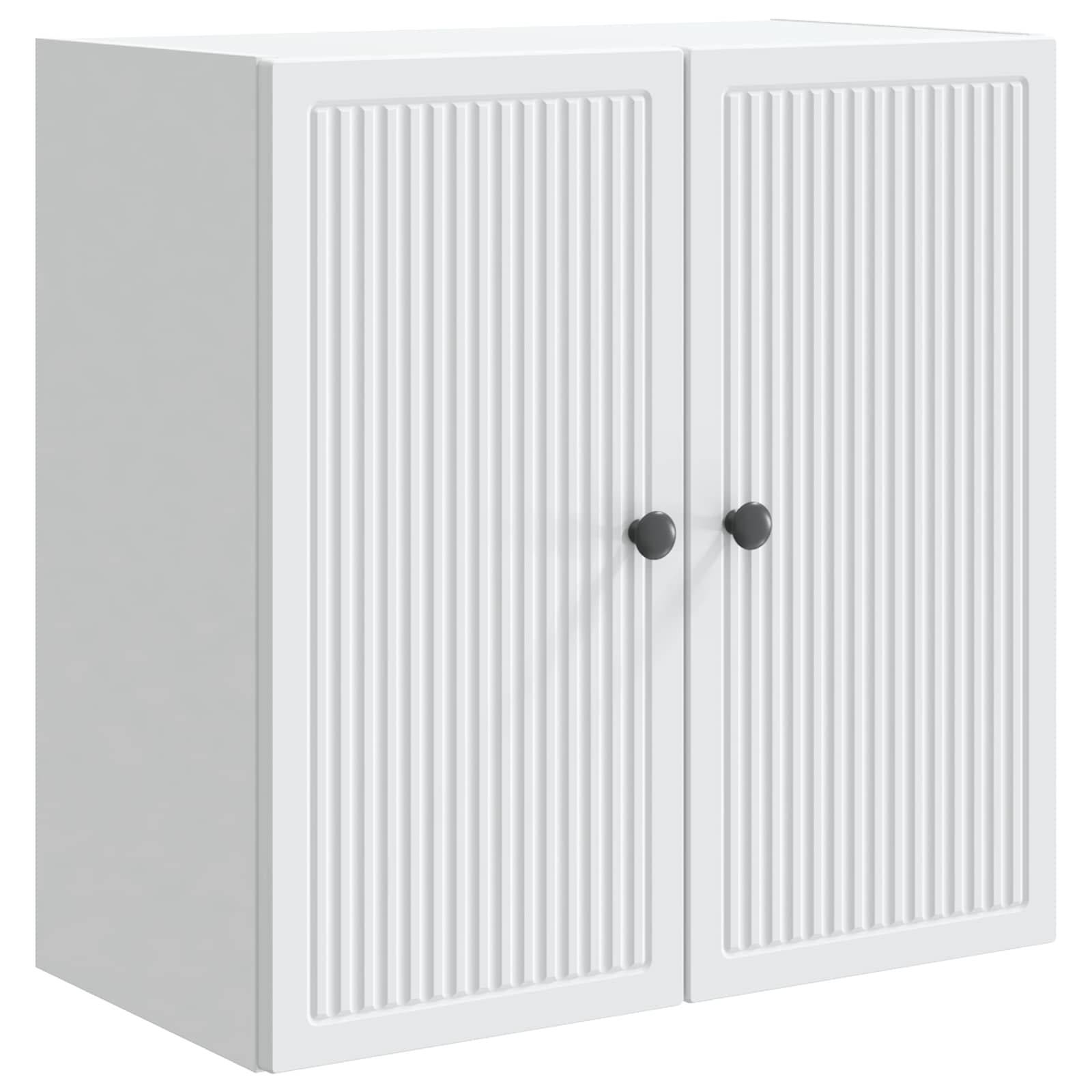 vidaXL Wandschrank Weiß 59 x 31 x 60 cm Holzwerkstoff