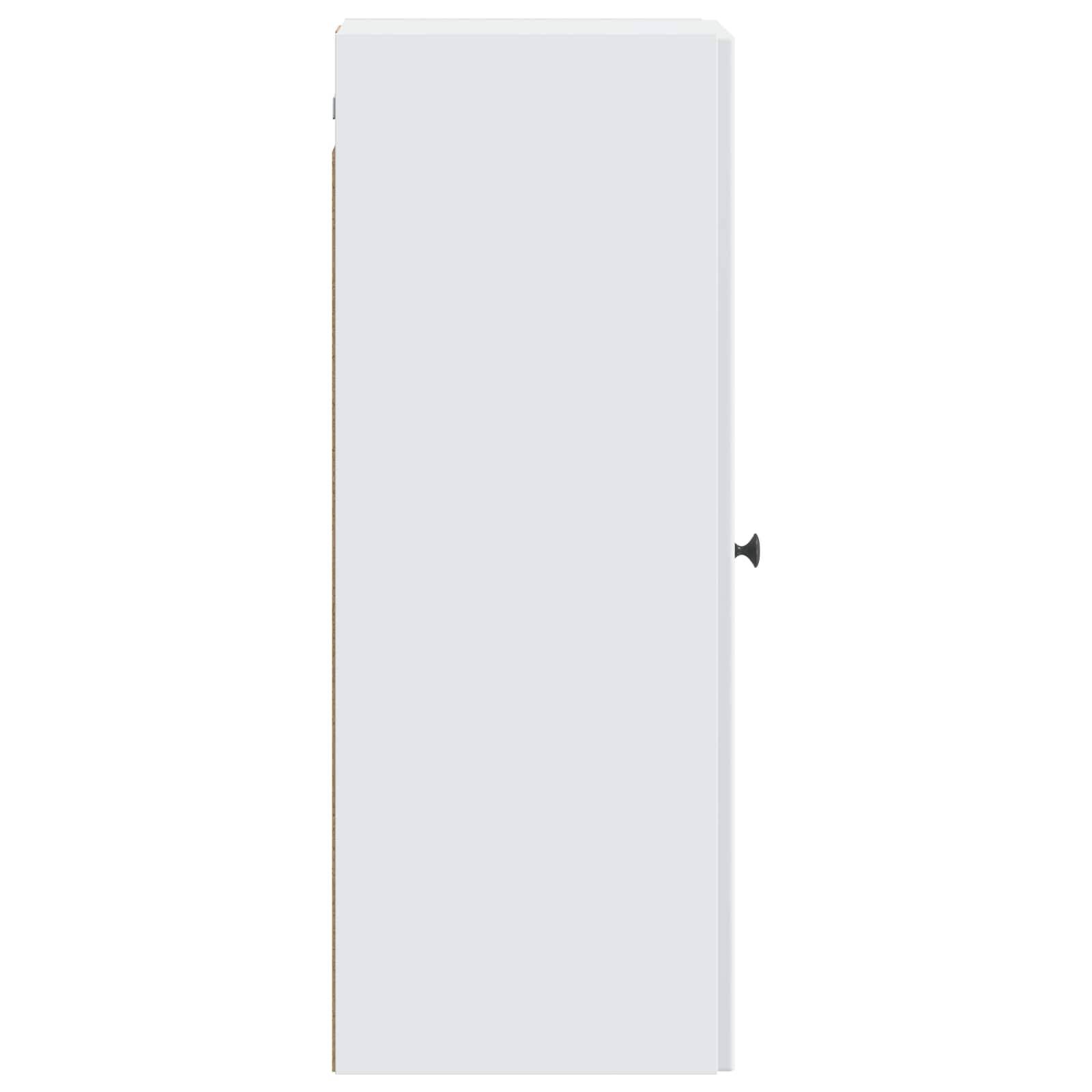 vidaXL Wandschrank Weiß 33 x 34,5 x 90 cm Holzwerkstoff