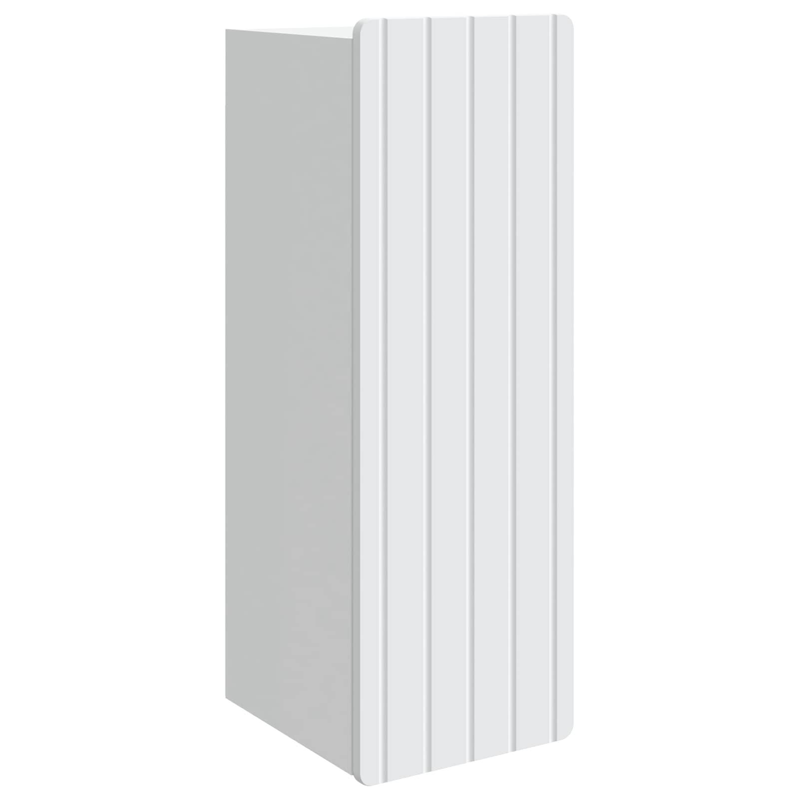 vidaXL Wandschrank Weiß 33 x 34,5 x 94 cm Holzwerkstoff
