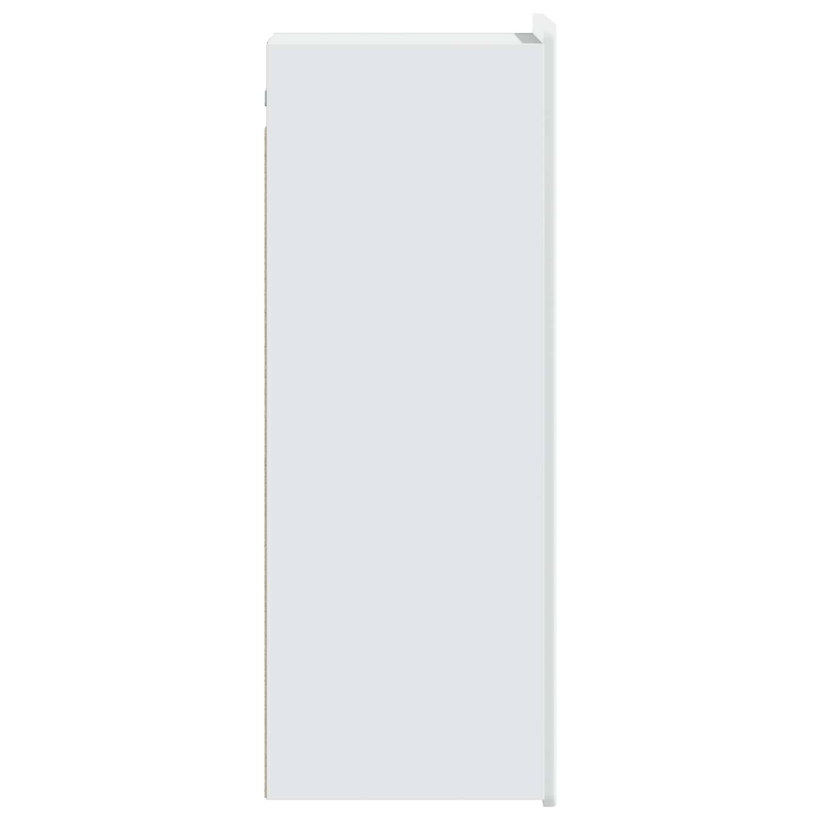 vidaXL Wandschrank Weiß 33 x 34,5 x 94 cm Holzwerkstoff