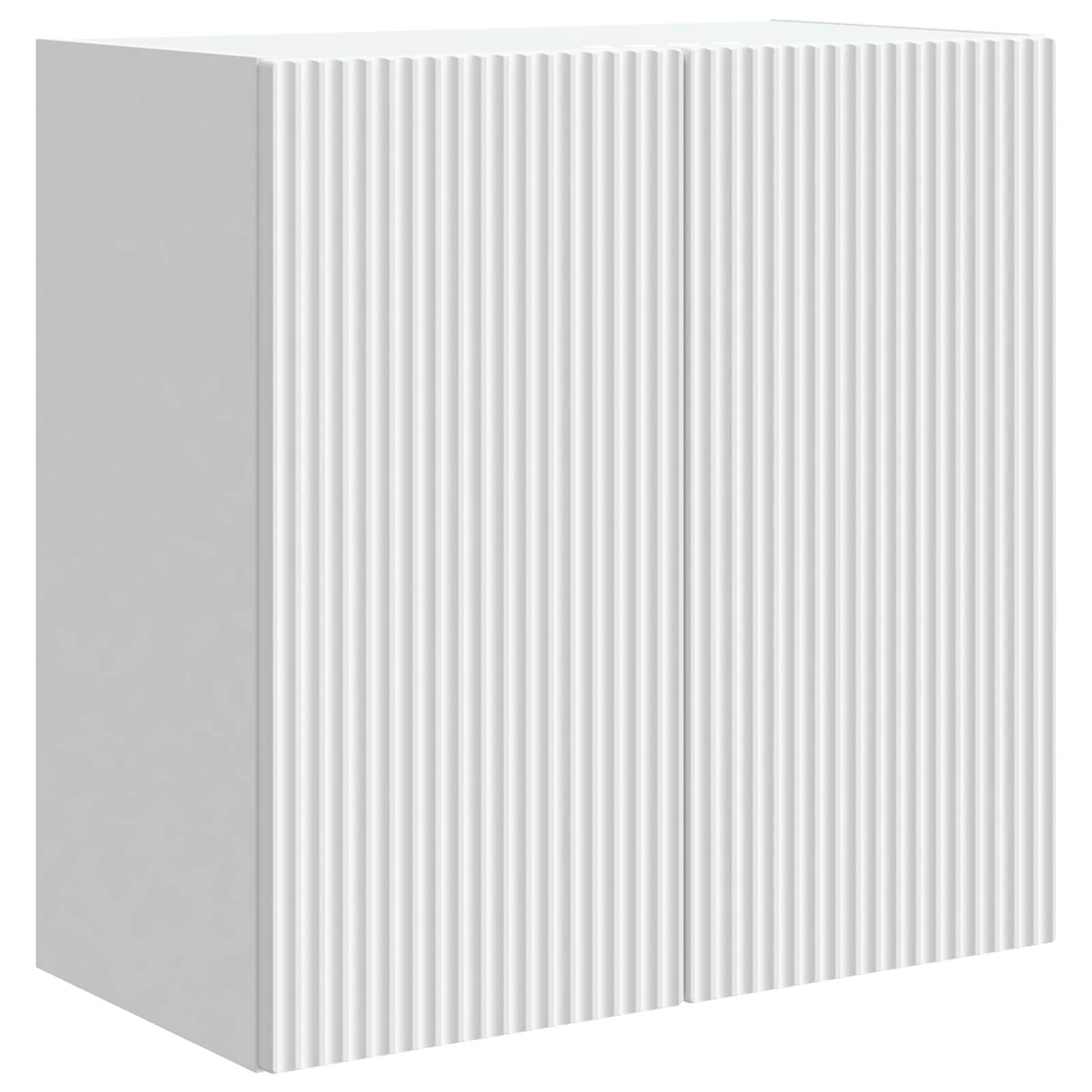 vidaXL Wandschrank Weiß 59 x 31 x 60 cm Holzwerkstoff