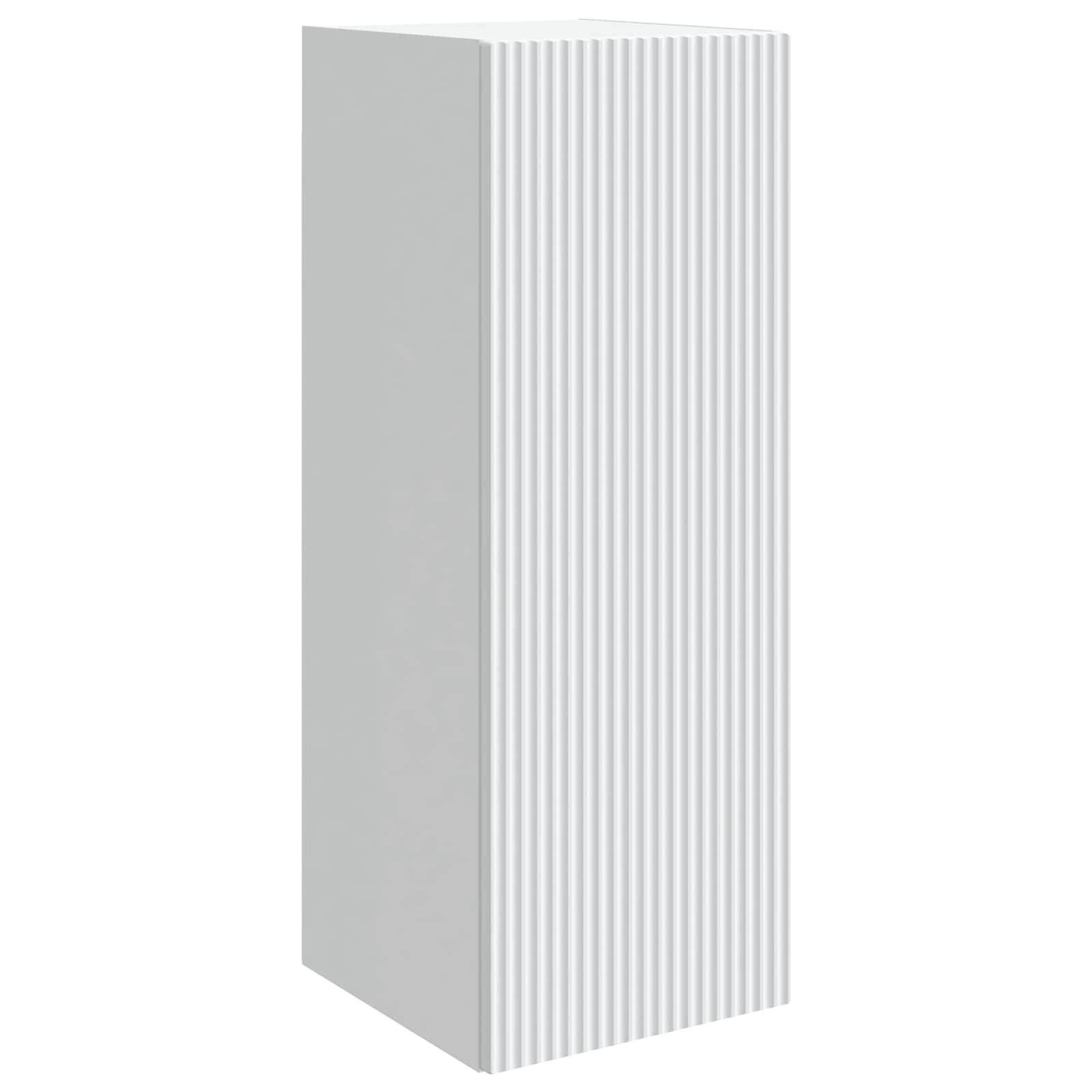 vidaXL Wandschrank Weiß 33 x 34,5 x 90 cm Holzwerkstoff