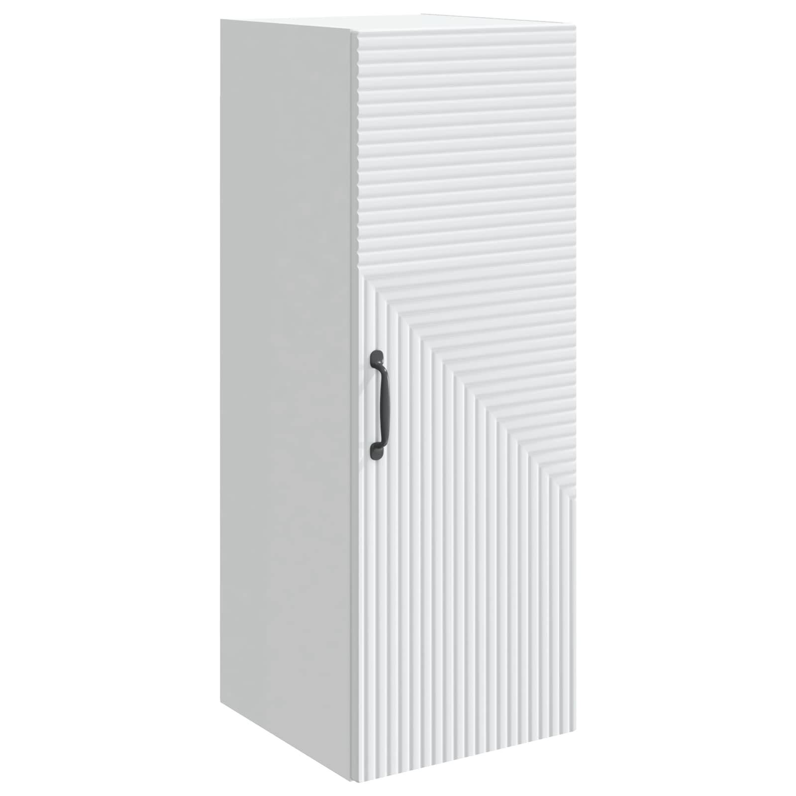 vidaXL Wandschrank Weiß 33 x 34,5 x 90 cm Holzwerkstoff