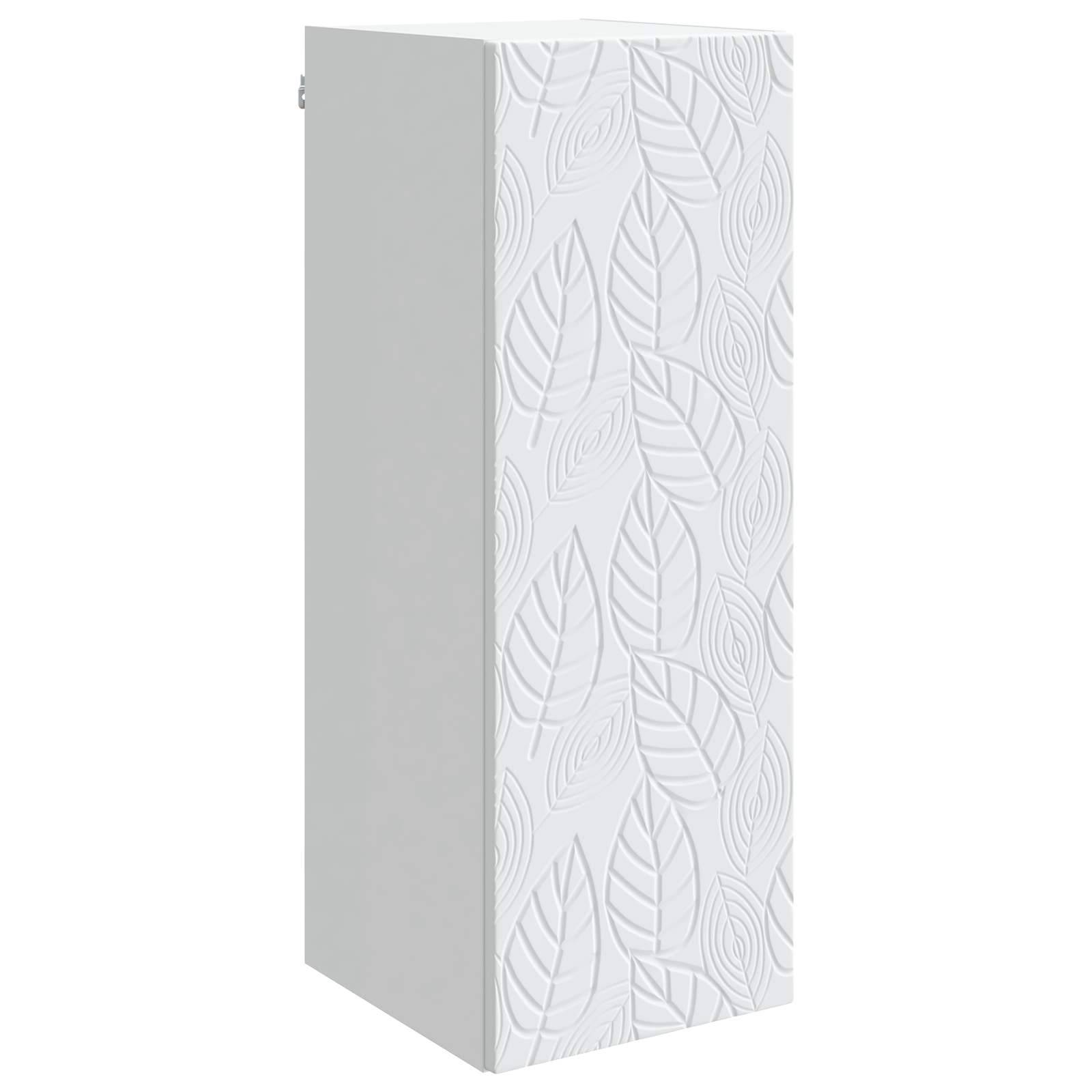 vidaXL Wandschrank Weiß 33 x 34,5 x 90 cm Holzwerkstoff