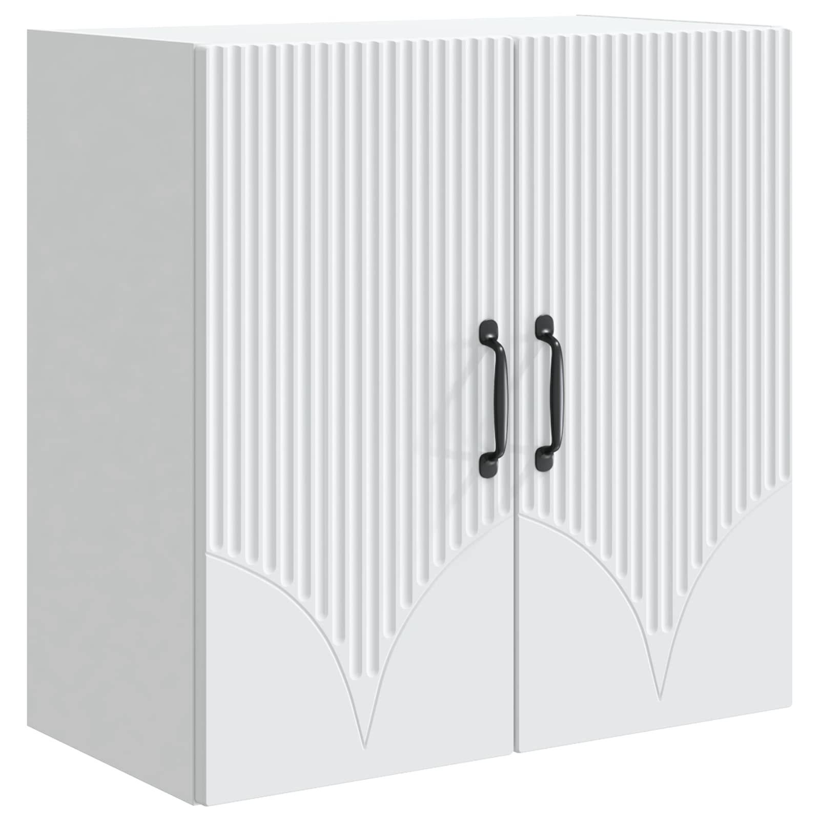 vidaXL Wandschrank Weiß 59 x 31 x 60 cm Holzwerkstoff