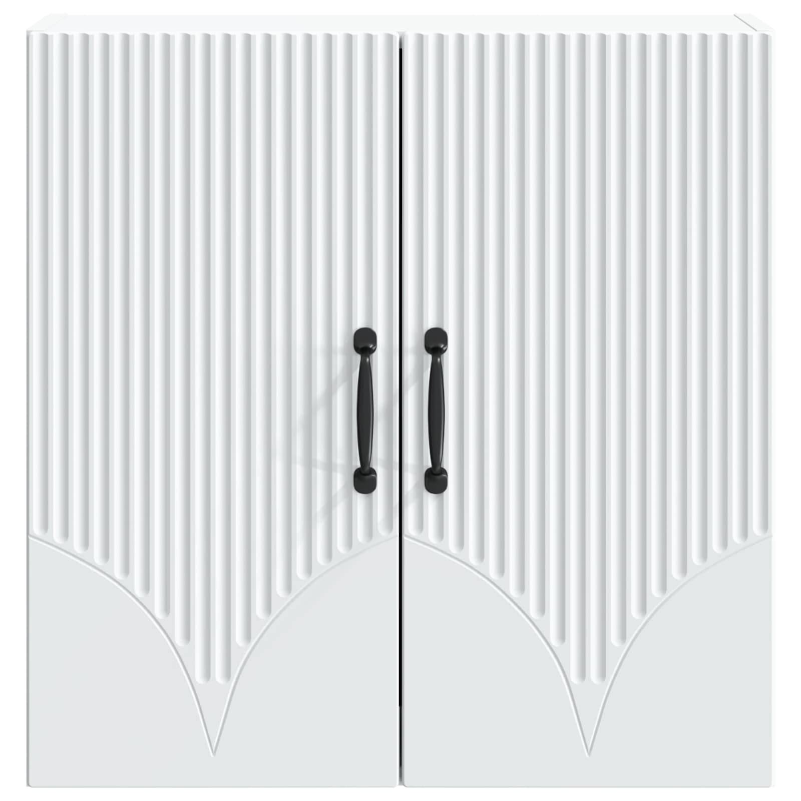 vidaXL Wandschrank Weiß 59 x 31 x 60 cm Holzwerkstoff