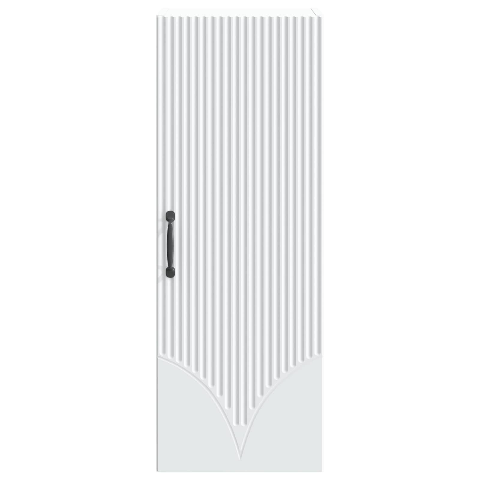 vidaXL Wandschrank Weiß 33 x 34,5 x 90 cm Holzwerkstoff