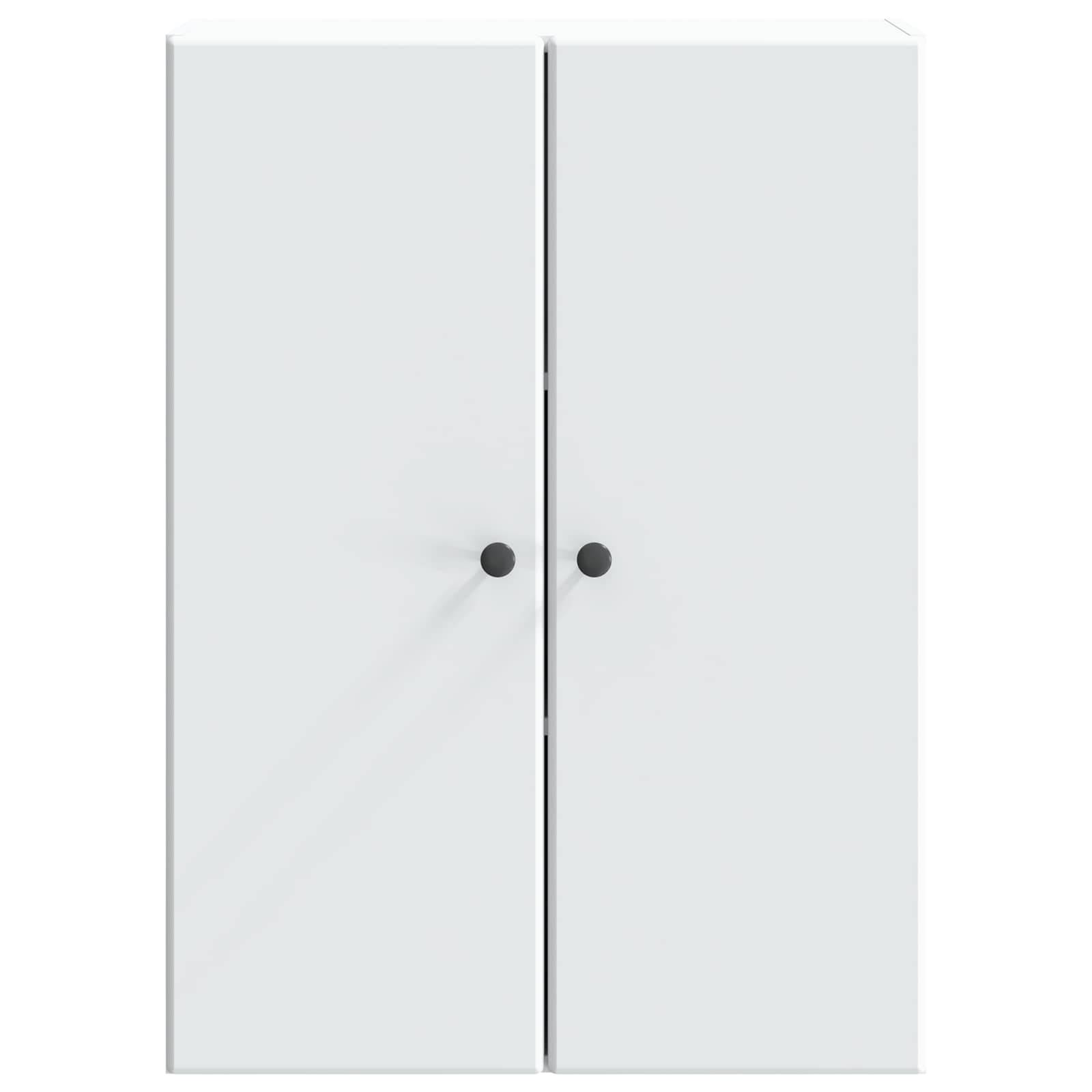 vidaXL Wandschrank Weiß 66 x 34,5 x 90 cm Holzwerkstoff