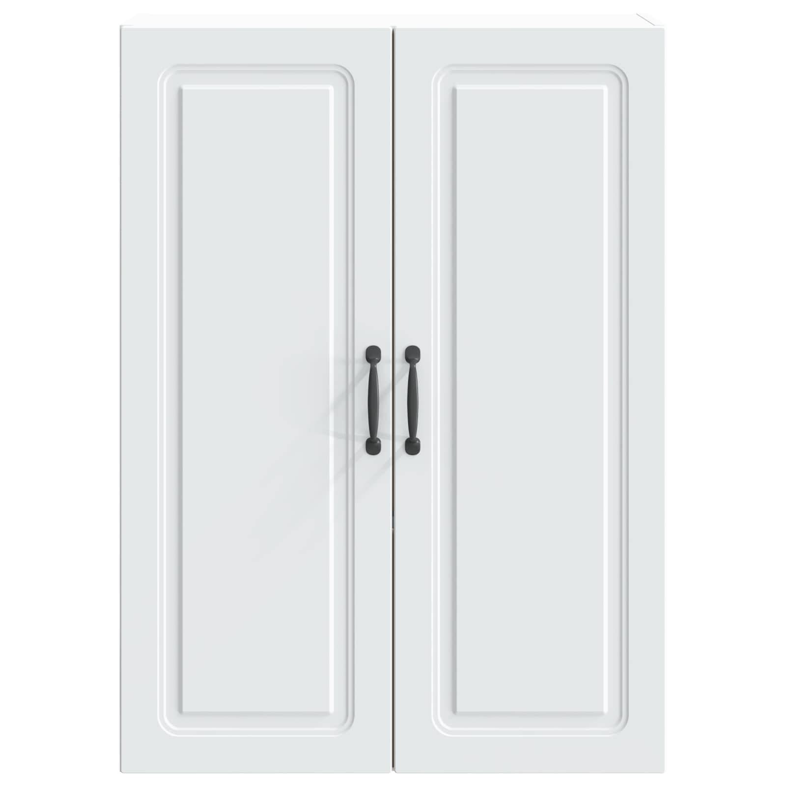vidaXL Wandschrank Weiß 66 x 34,5 x 90 cm Holzwerkstoff