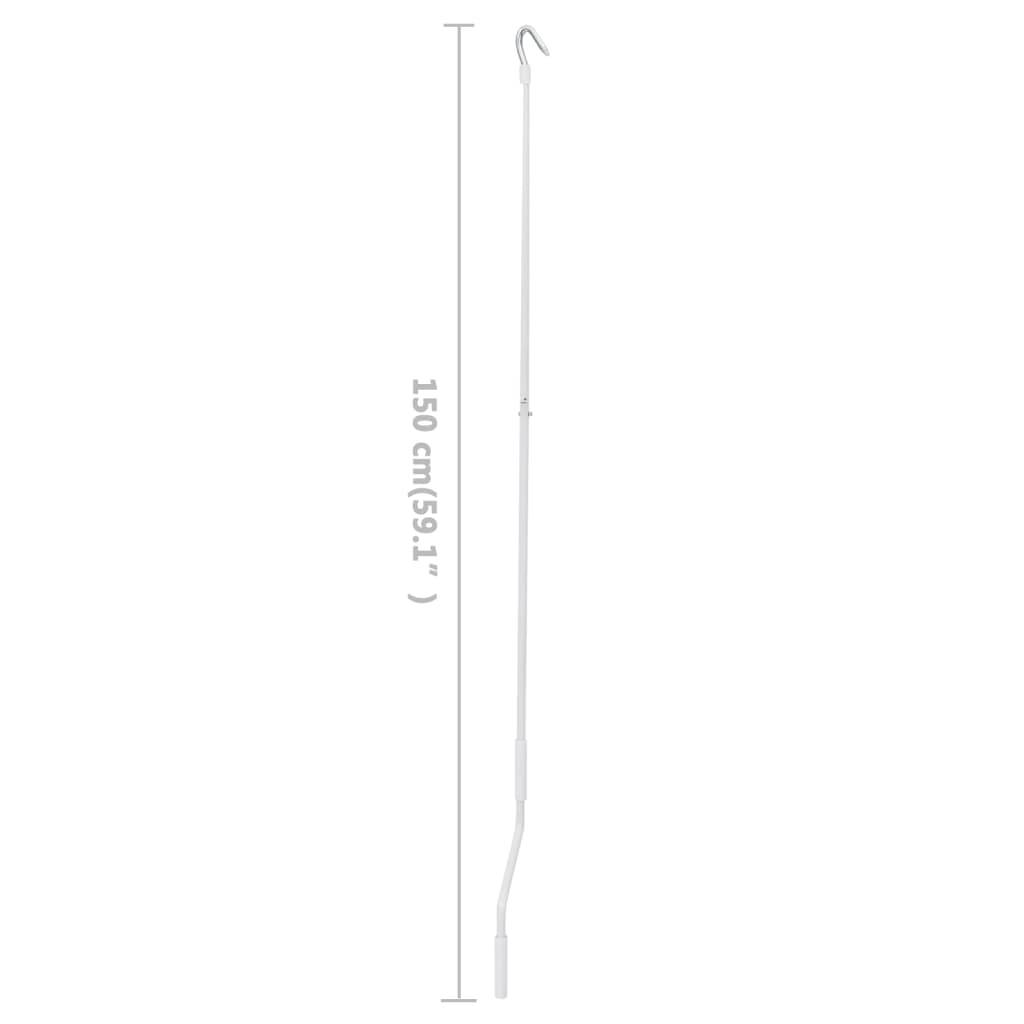 vidaXL Ersatz-Handkurbel für Markise 150 cm