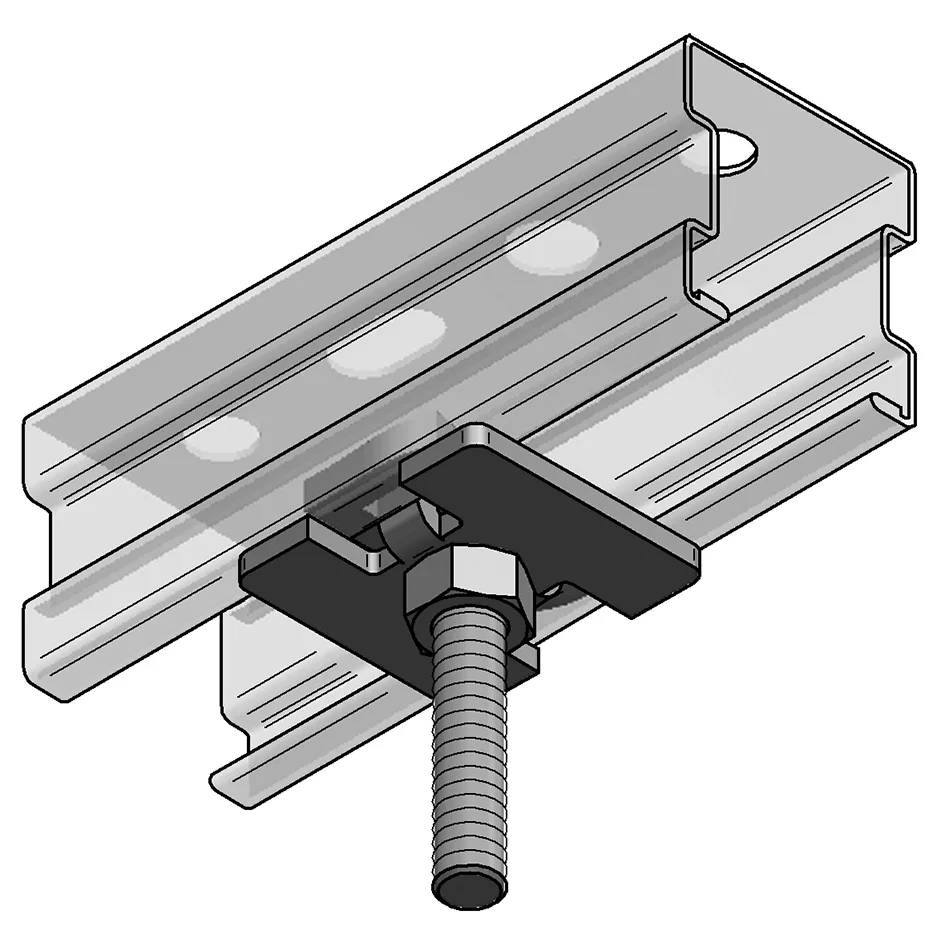 MEFA Gewindebolzen Stex 35 GB, M8x90mm, Stahl S235, verzinkt, 1 Stk.