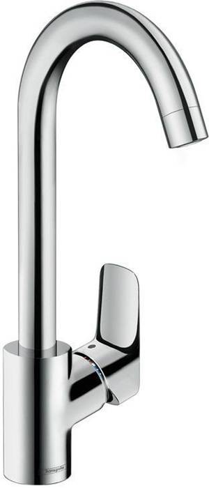 hansgrohe Logis M31 Einhebel-Küchenmischer 260, EcoSmart, 1jet, Chrom