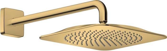 AXOR Citterio C Kopfbrause 270/270 1jet mit Brausearm, Polished Gold Optic