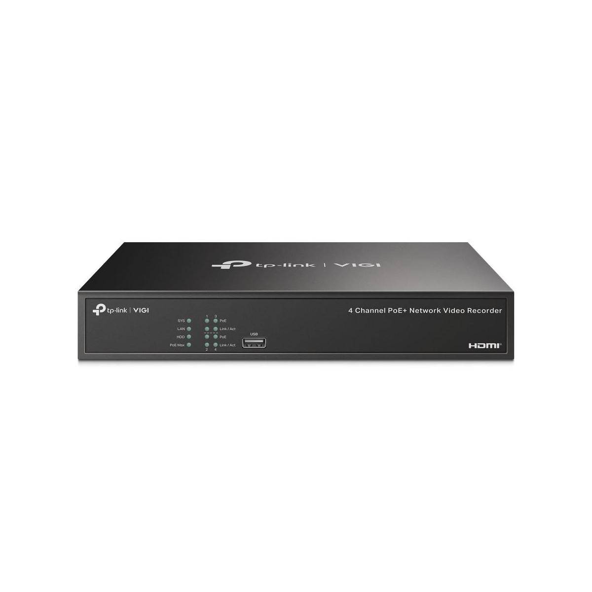 VIGI NVR1004H - VIGI NVR1004H-4P – 4-Kanal PoE+ Netzwerk-Videorekorder